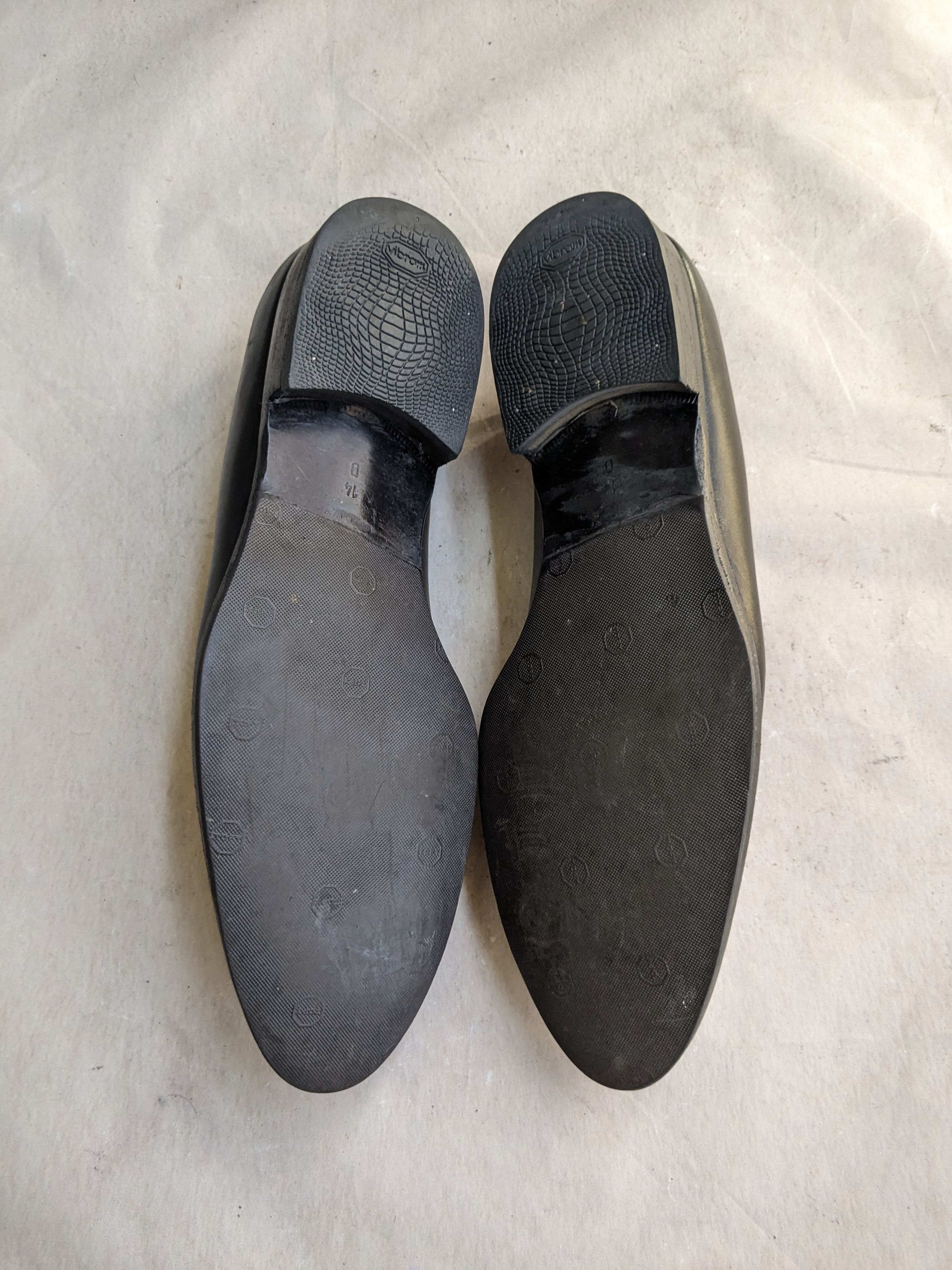 Salvatore Ferragamo × Vintage Salvatore Ferragamo Horsebit Loafers Black 14 D Snaffle Bit Size US 14 / EU 47 - 12 Thumbnail
