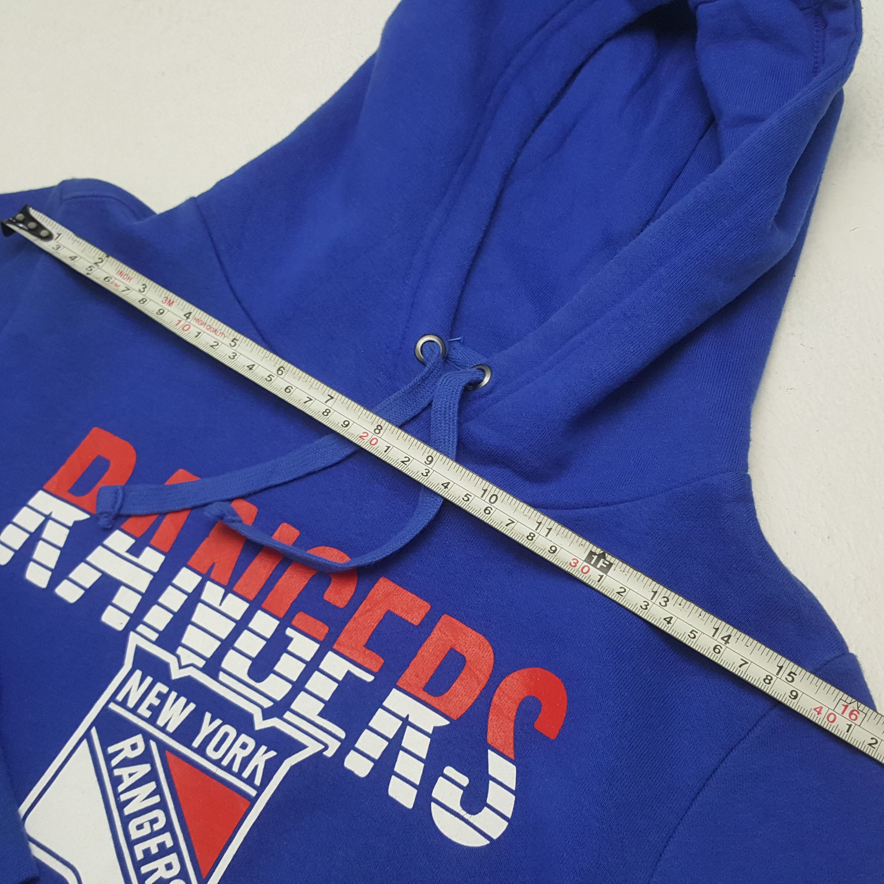 NHL × Vintage Vintage New York Rangers Hockey Ice Team Hoodies C288N5 Size US S / EU 44-46 / 1 - 9 Thumbnail
