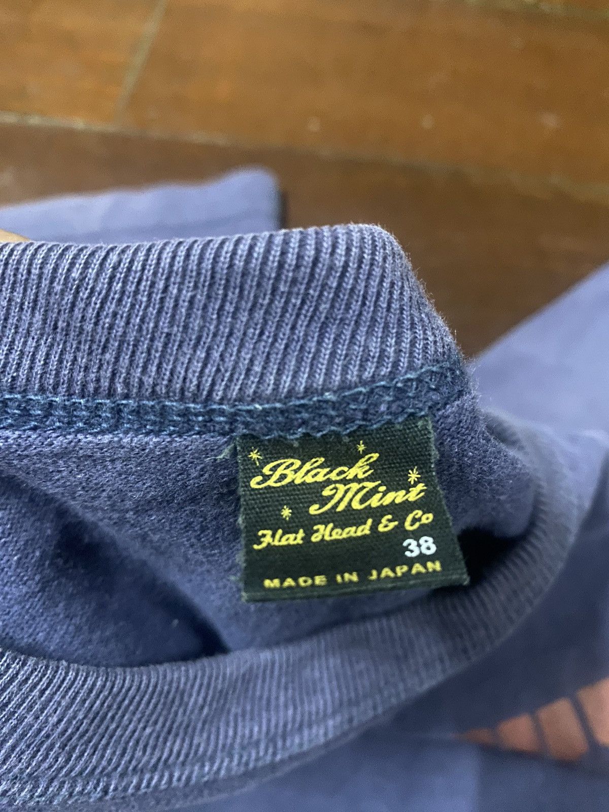 The Flat Head vintage inspired THE FLAT HEAD south west loop wheel tee Size US M / EU 48-50 / 2 - 11 Thumbnail