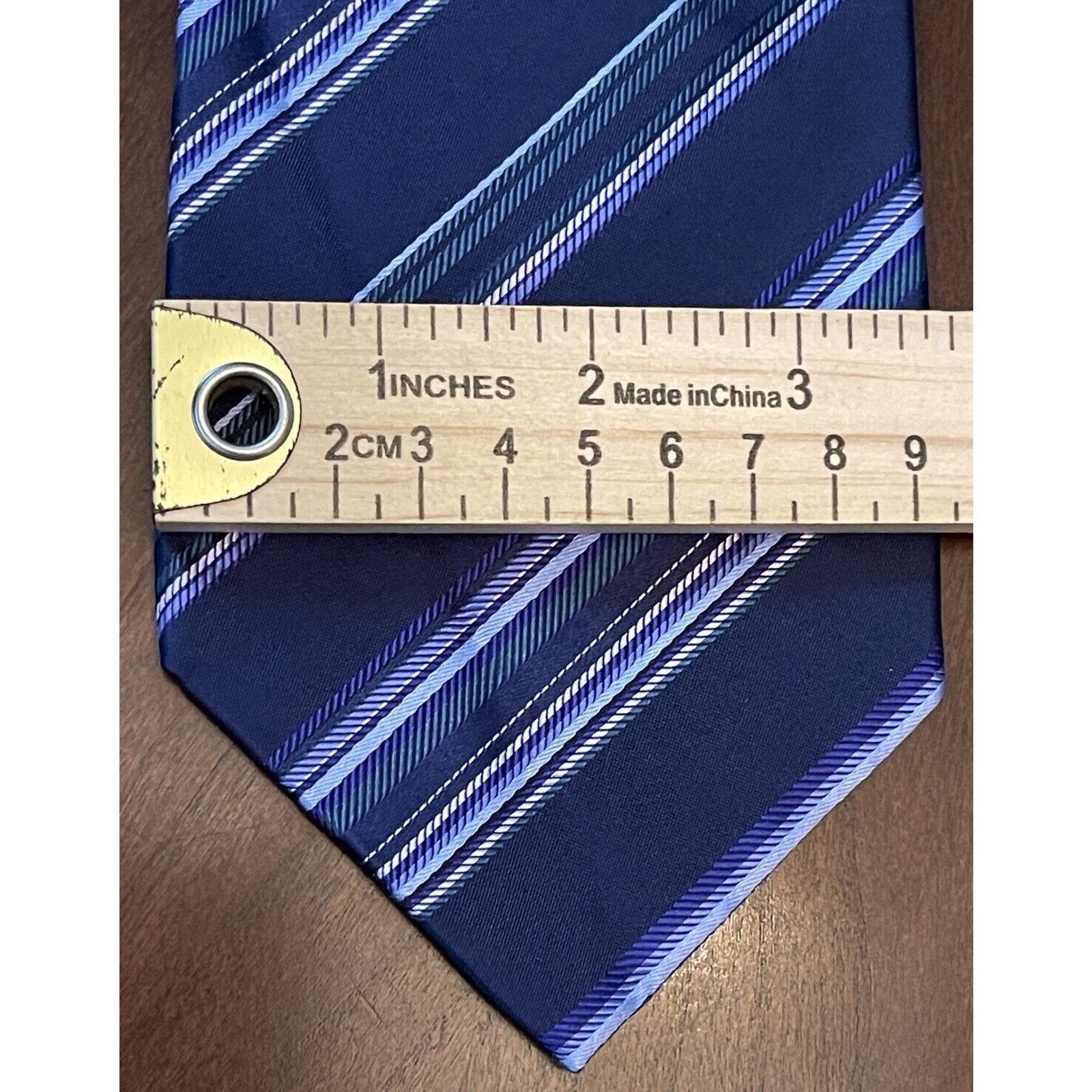 Banana Republic Banana Republic Blue 100% Silk Men’s Neck Tie Made In China Size ONE SIZE - 4 Thumbnail