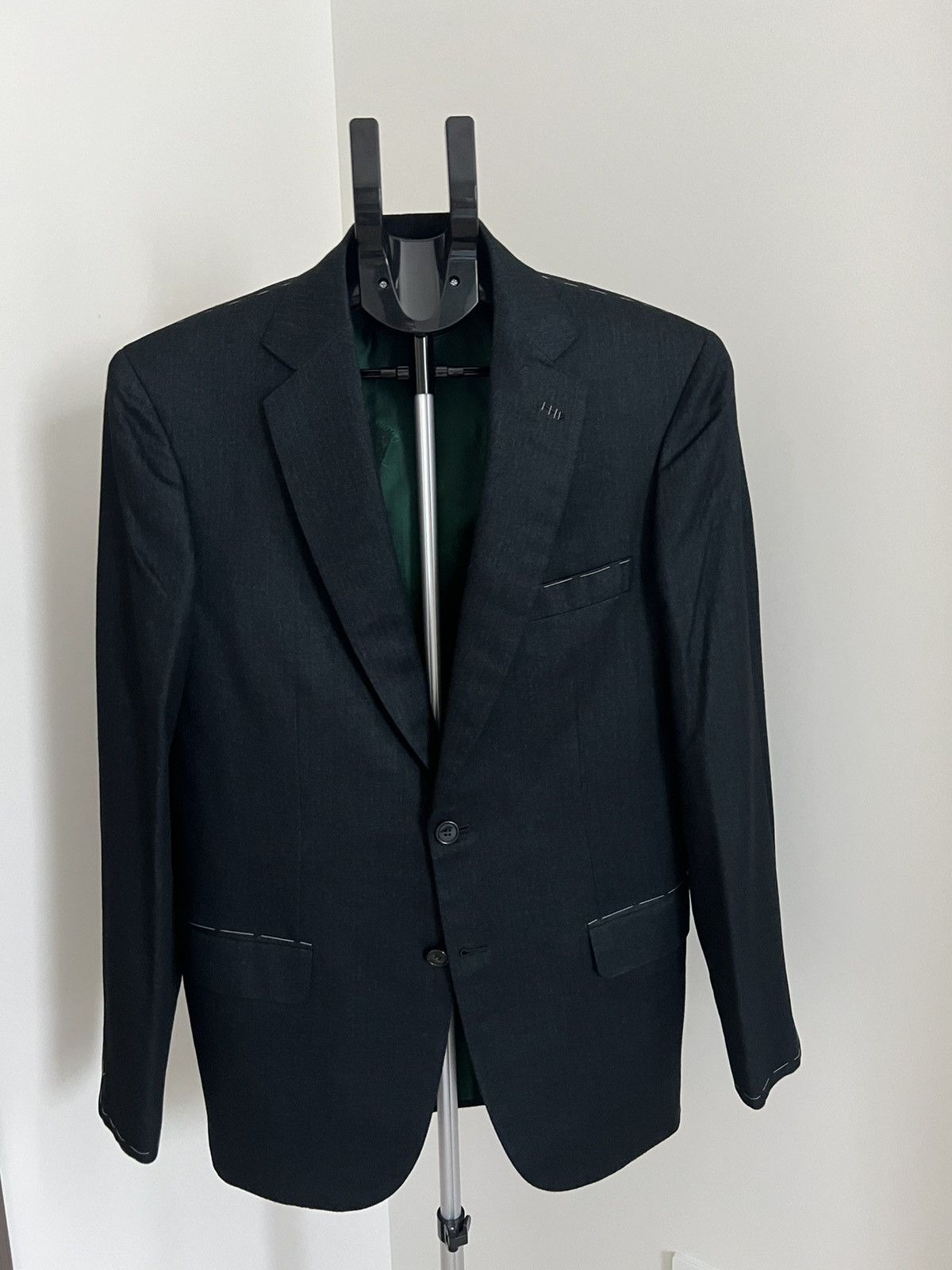 Barneys New York × Brioni Brioni Men’s 38R 48 IT Navy Blue Wool Colosseo Blazer Jacket Size 38R - 1 Thumbnail
