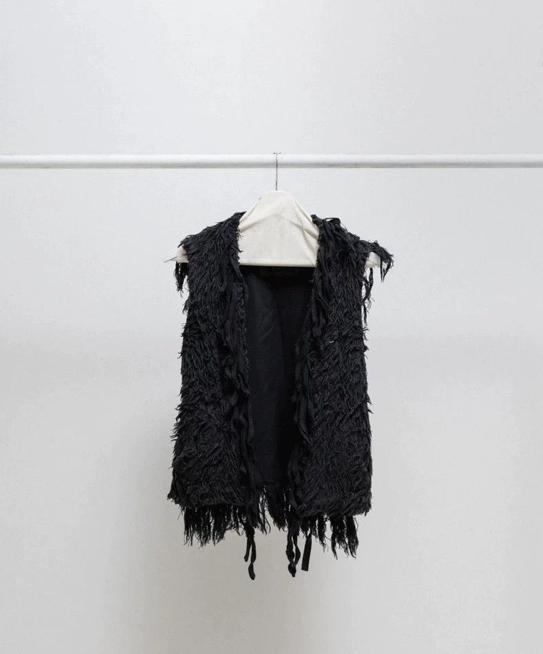UNDERCOVER size 2 06 SS « T » Fur Vest Jacket 2505-Nextarr