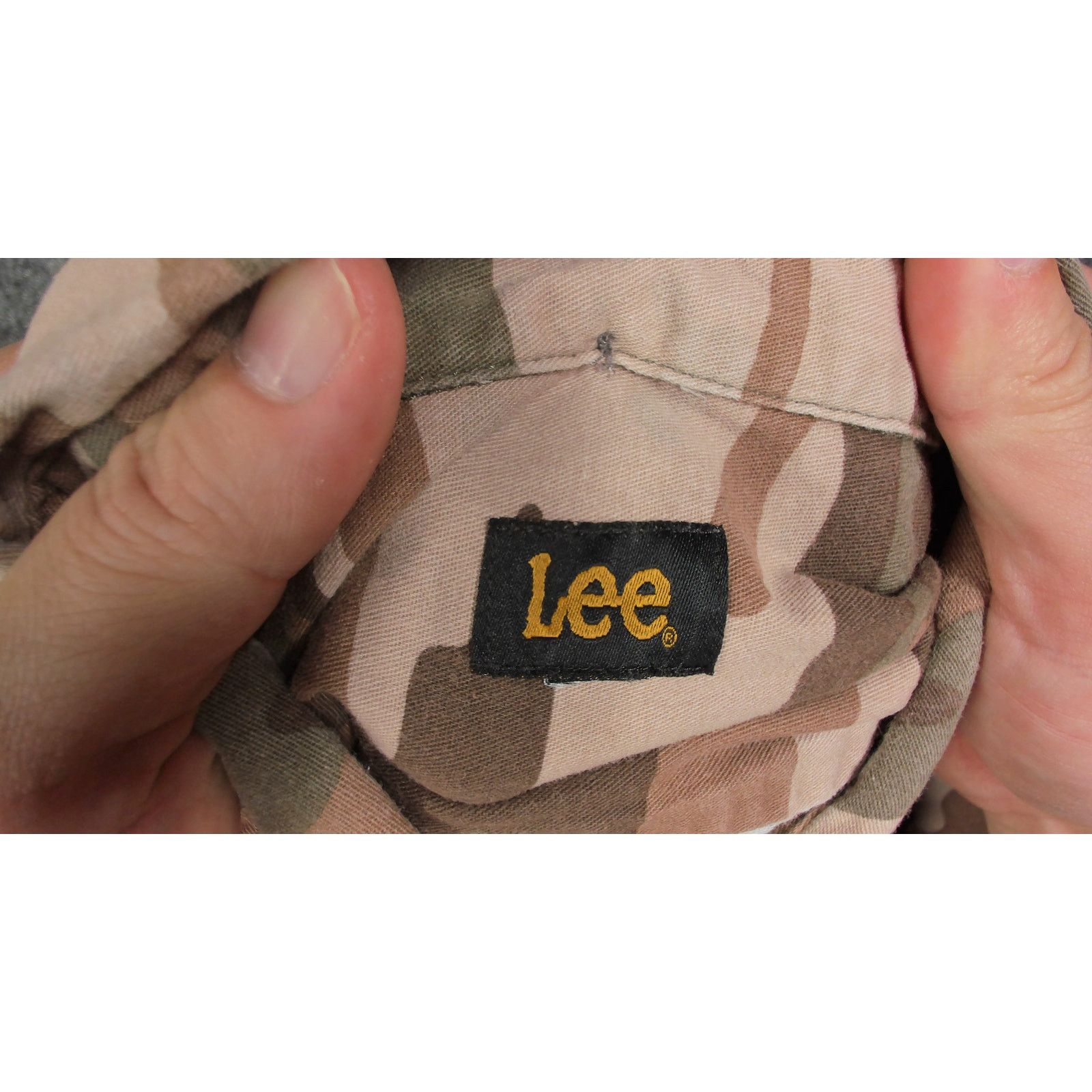 Lee Lee Vintage Y2K Faded Desert Camo Boxy Shacket Size XL / US 12-14 / IT 48-50 - 7 Thumbnail