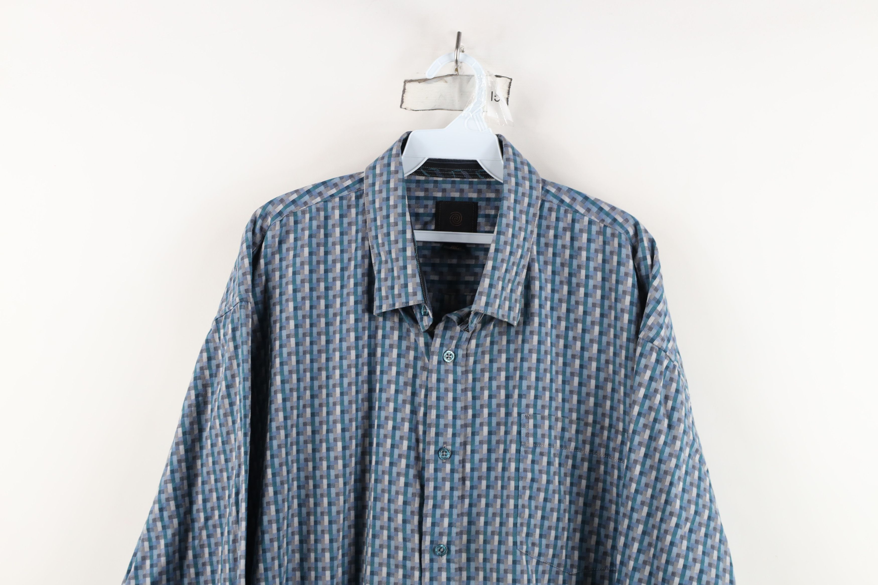 Vintage Vintage Y2K Streetwear Flip Cuff Collared Button Shirt Size US XXL / EU 58 / 5 - 2 Thumbnail