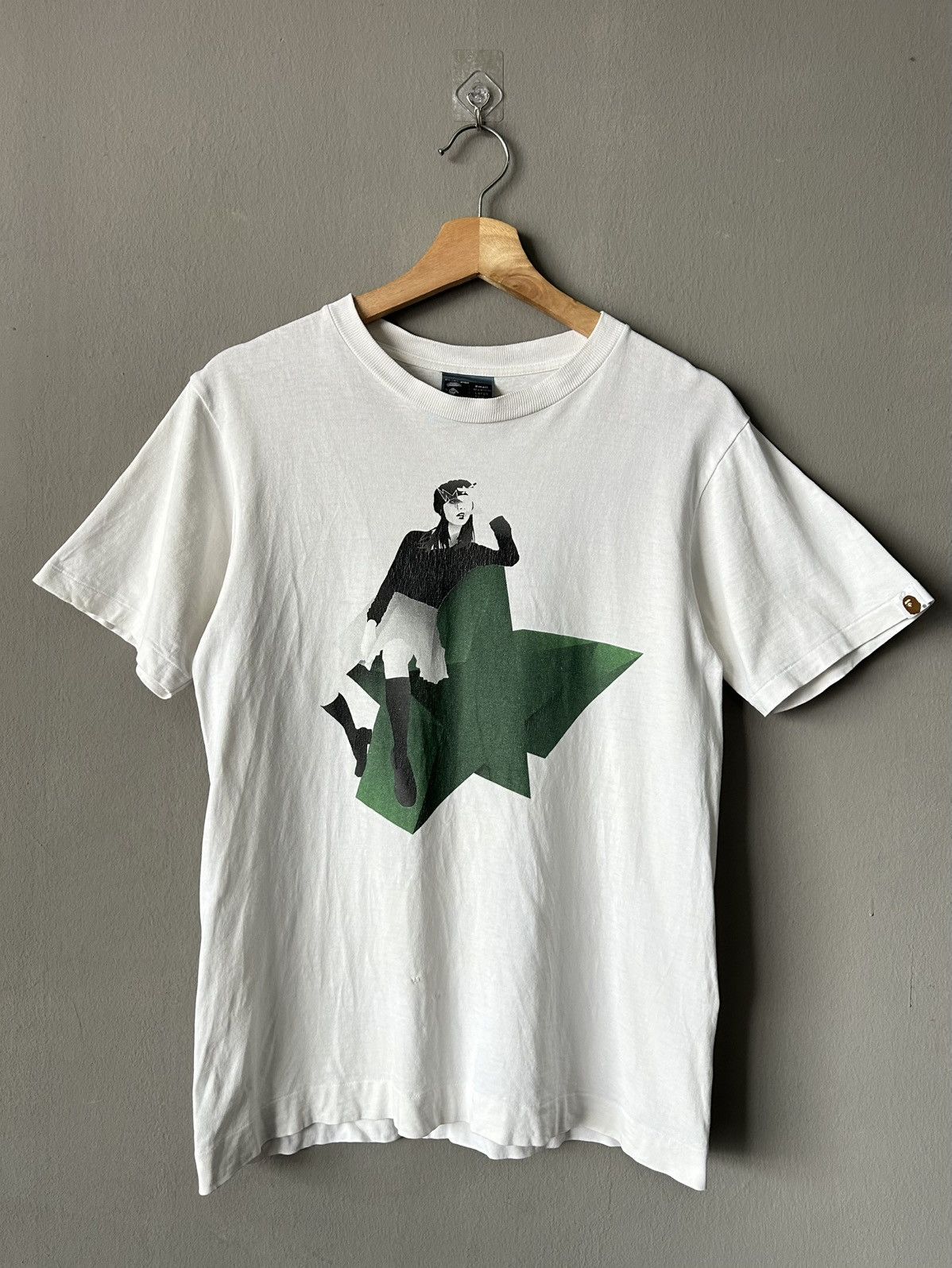 Bape “ Bapesta Girl Tee “ Size US S / EU 44-46 / 1 - 1 Thumbnail