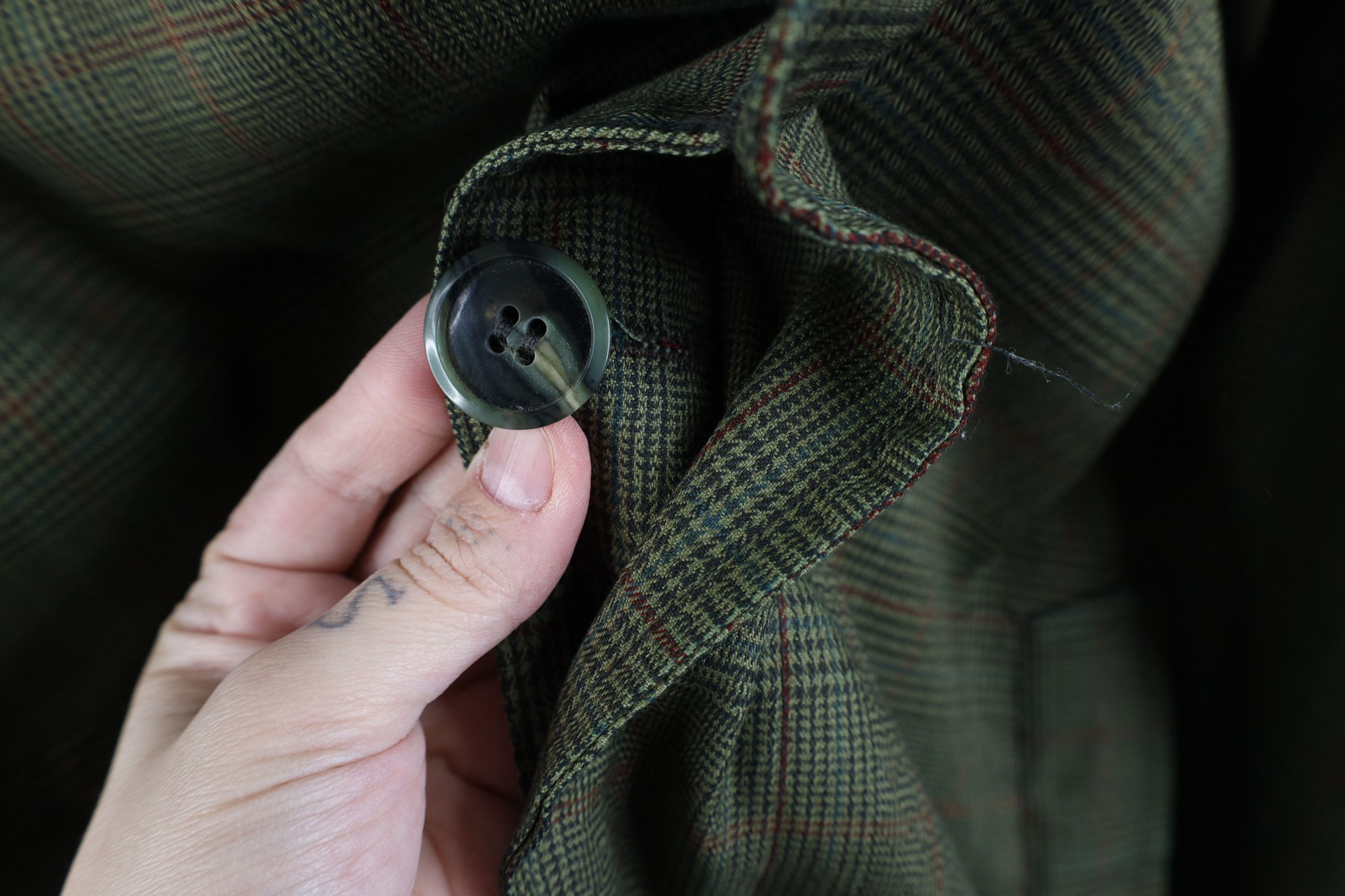 Vintage Vintage 60s 70s Streetwear Button Trench Coat Jacket USA Size US XL / EU 56 / 4 - 6 Thumbnail