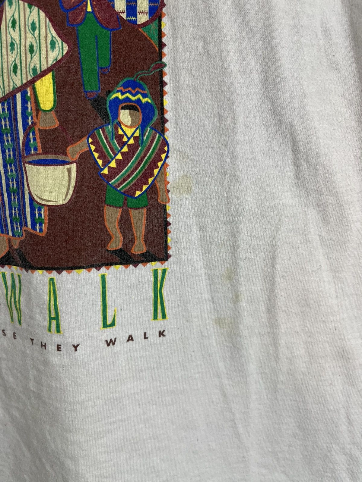 Vintage Single Stitch Distressed Graphic Tee Size US XL / EU 56 / 4 - 6 Thumbnail