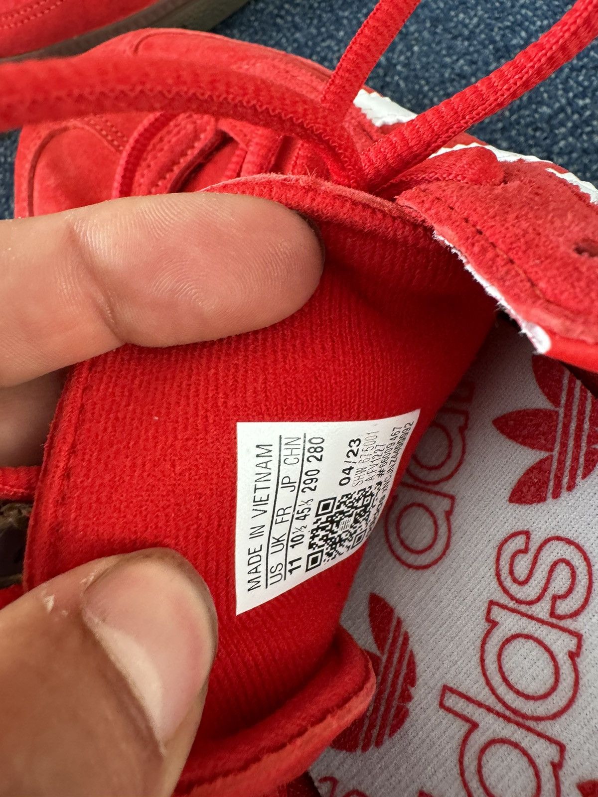 Adidas Adidas Spezial red new Size US 11 / EU 44 - 3 Thumbnail