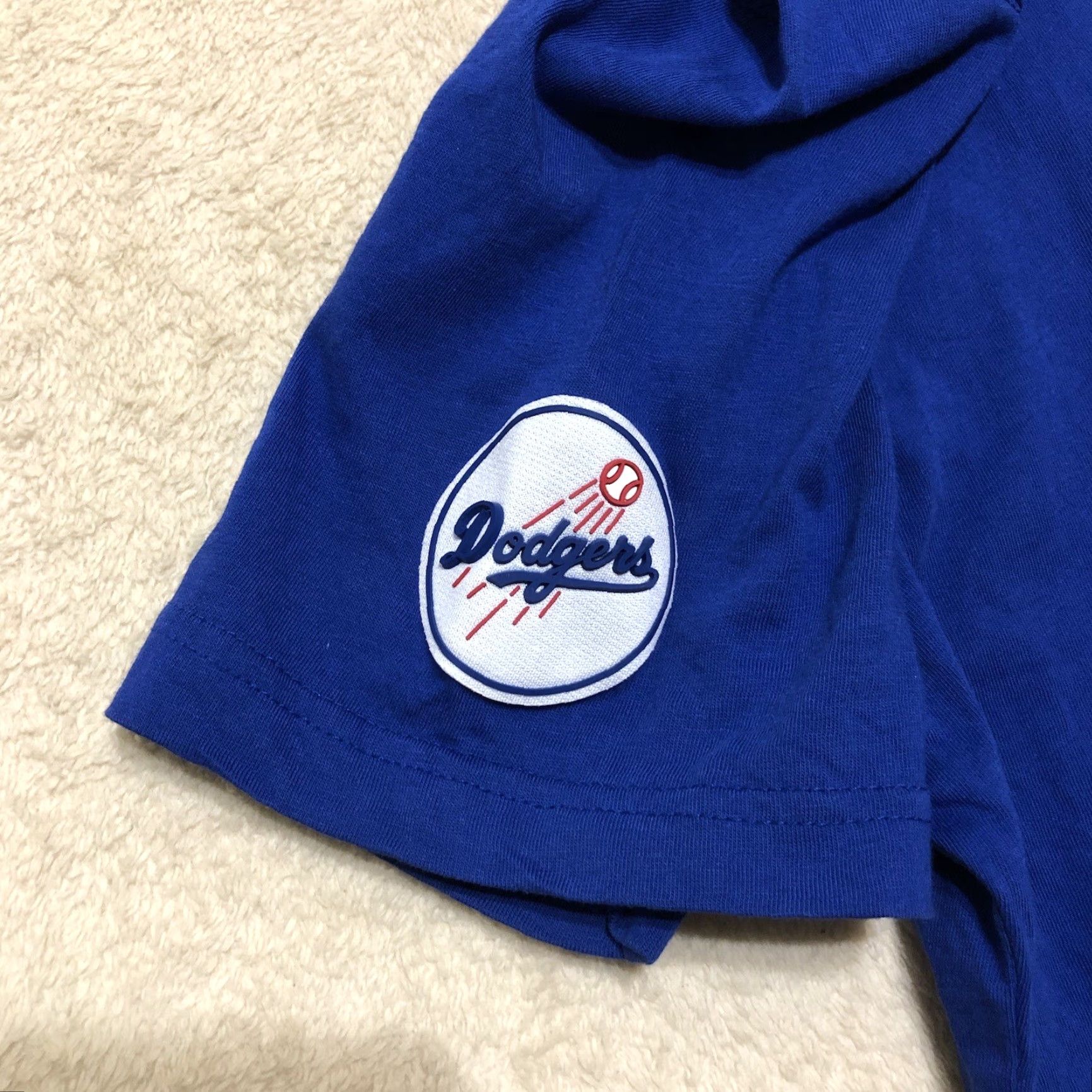 New Era New Era Dodgers T-Shirt MLB Blue Embroidered Logo XL Mens Short Sleeve Crew Neck Size US XL / EU 56 / 4 - 4 Thumbnail