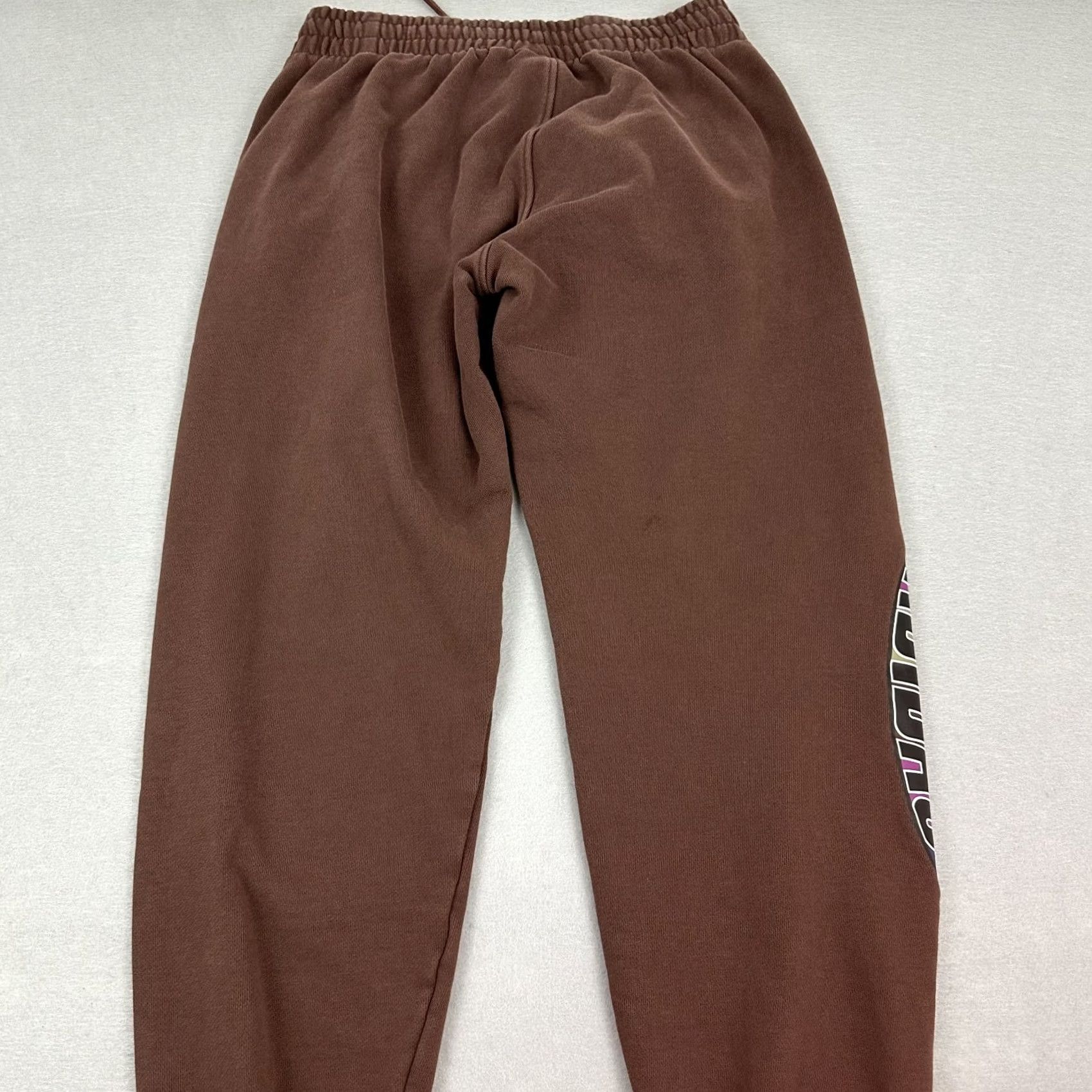 Adidas Adidas Pants Men Medium Brown Trefoil Area 33 Sweatpants Pockets M Regular Cotton Fleece Sweatpants Casual Sports Pockets Mens Size US 31 - 6 Thumbnail