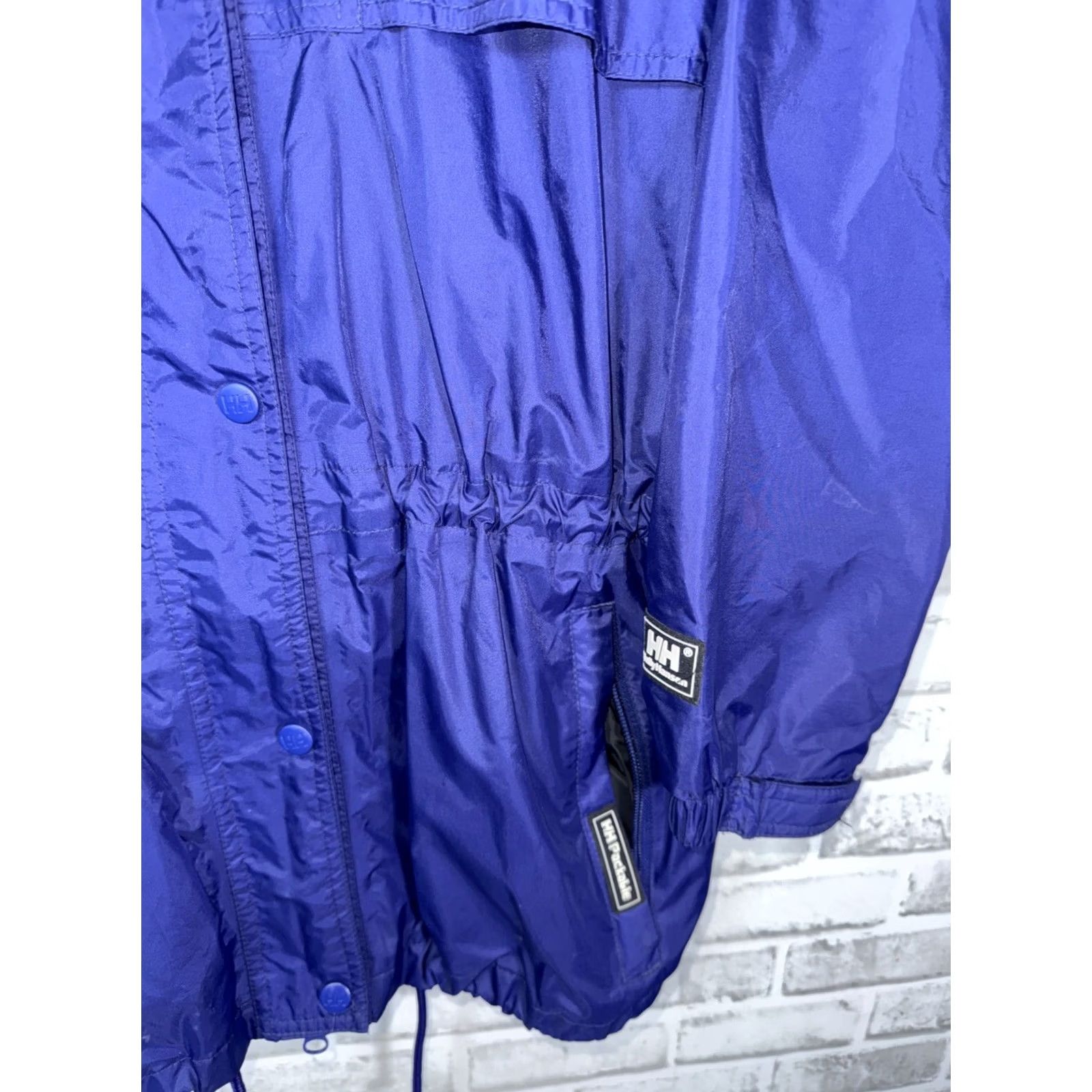 Helly Hansen Helly Hansen Jacket Womens S Blueish/Purple Full Zip Hooded Windbreaker RainCoat Size S / US 4 / IT 40 - 3 Thumbnail