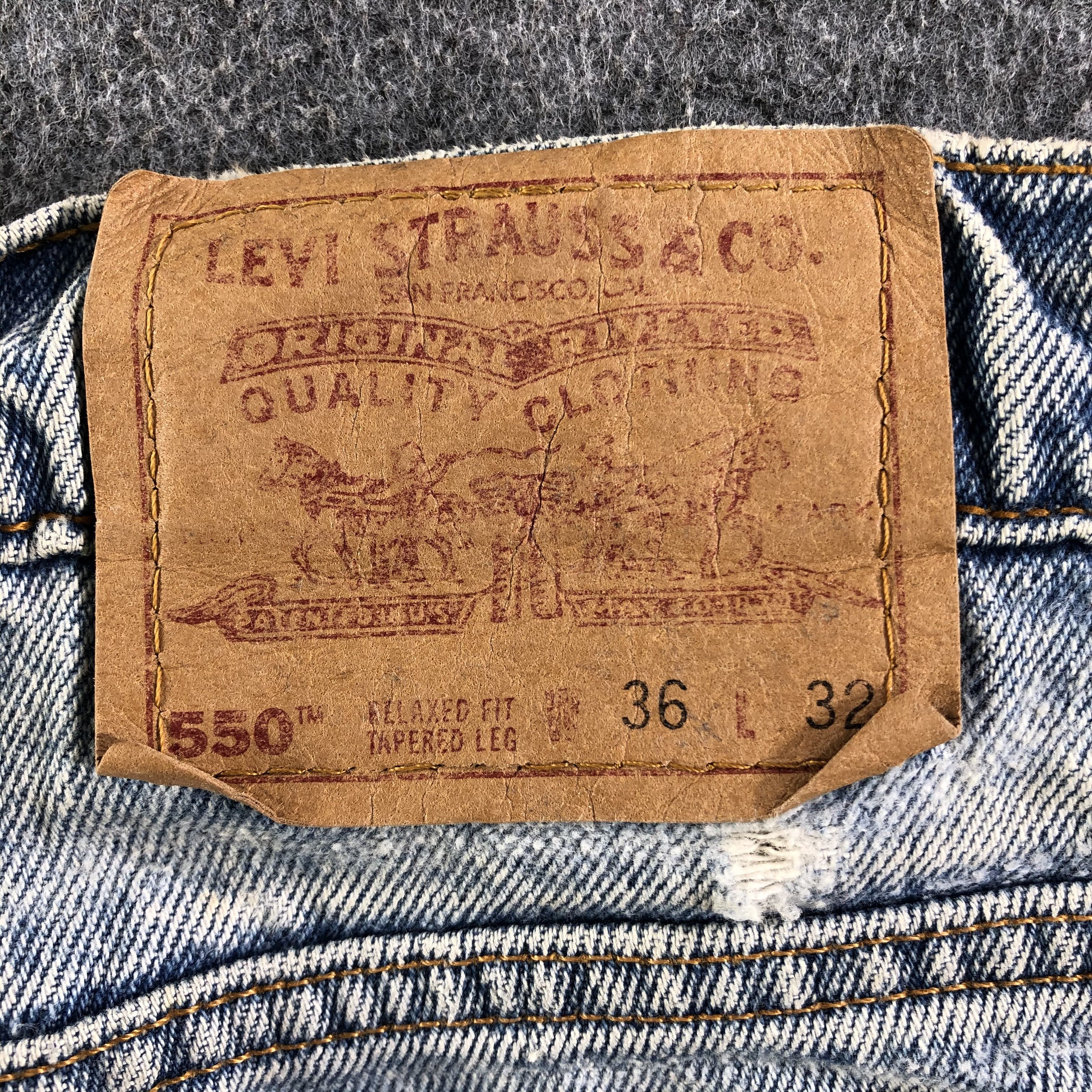 Levi's Vintage Levis 550 Jeans-J3335 Size US 35 - 5 Thumbnail