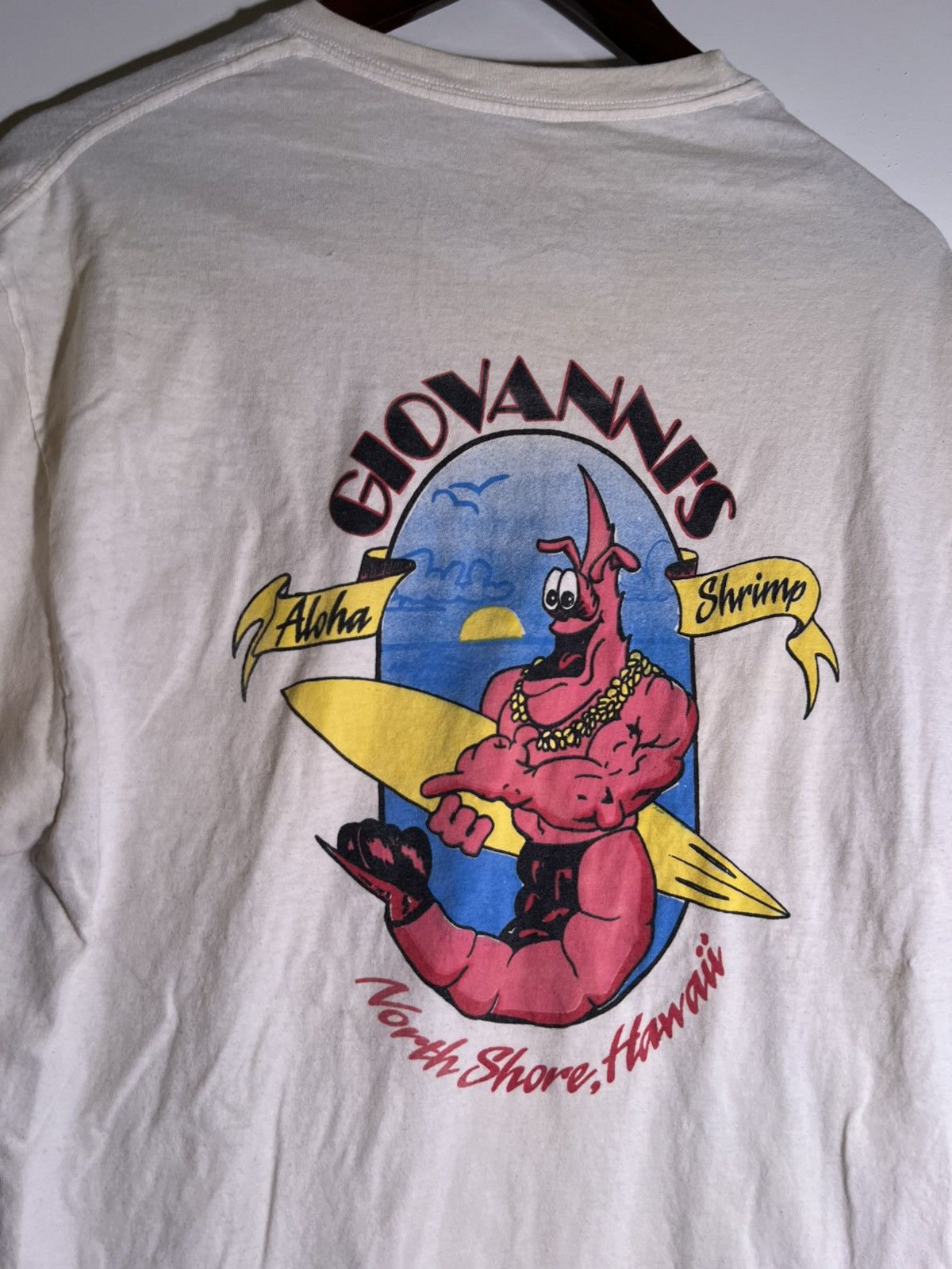 Vintage Y2K 2000’s VTG Vintage Giovanni’s North Shore Hawaii T Shirt Size US L / EU 52-54 / 3 - 3 Thumbnail