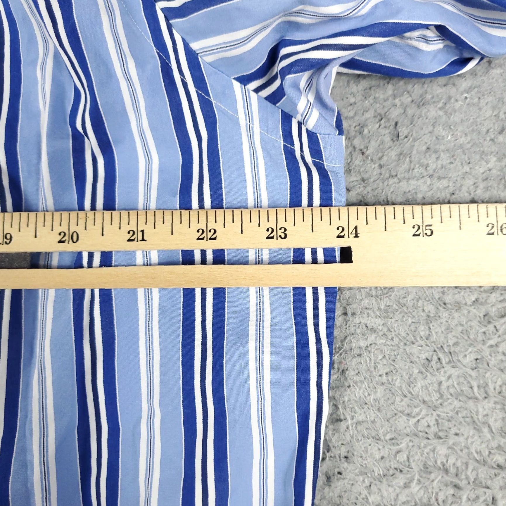 Ralph Lauren Ralph Lauren Shirt Mens Large Blue Striped Button-Up Long Sleeve Casual Business Formal Workwear Party/Cocktail Travel Size US L / EU 52-54 / 3 - 5 Thumbnail