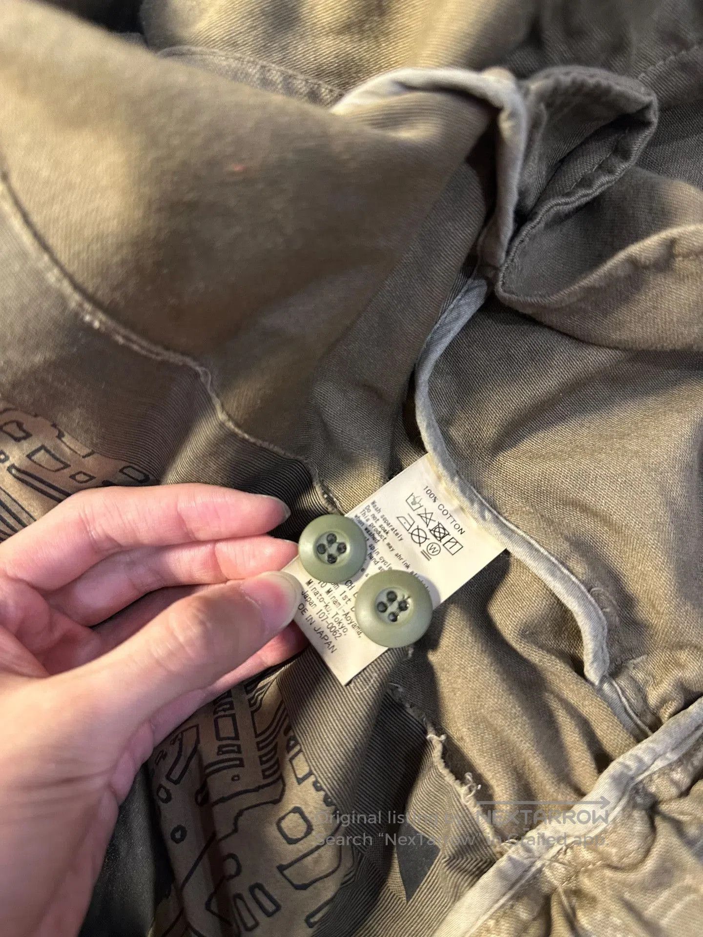 Cav Empt C.E/CAVEMPT Yellow Noise Jacket. Size US M / EU 48-50 / 2 - 6 Thumbnail