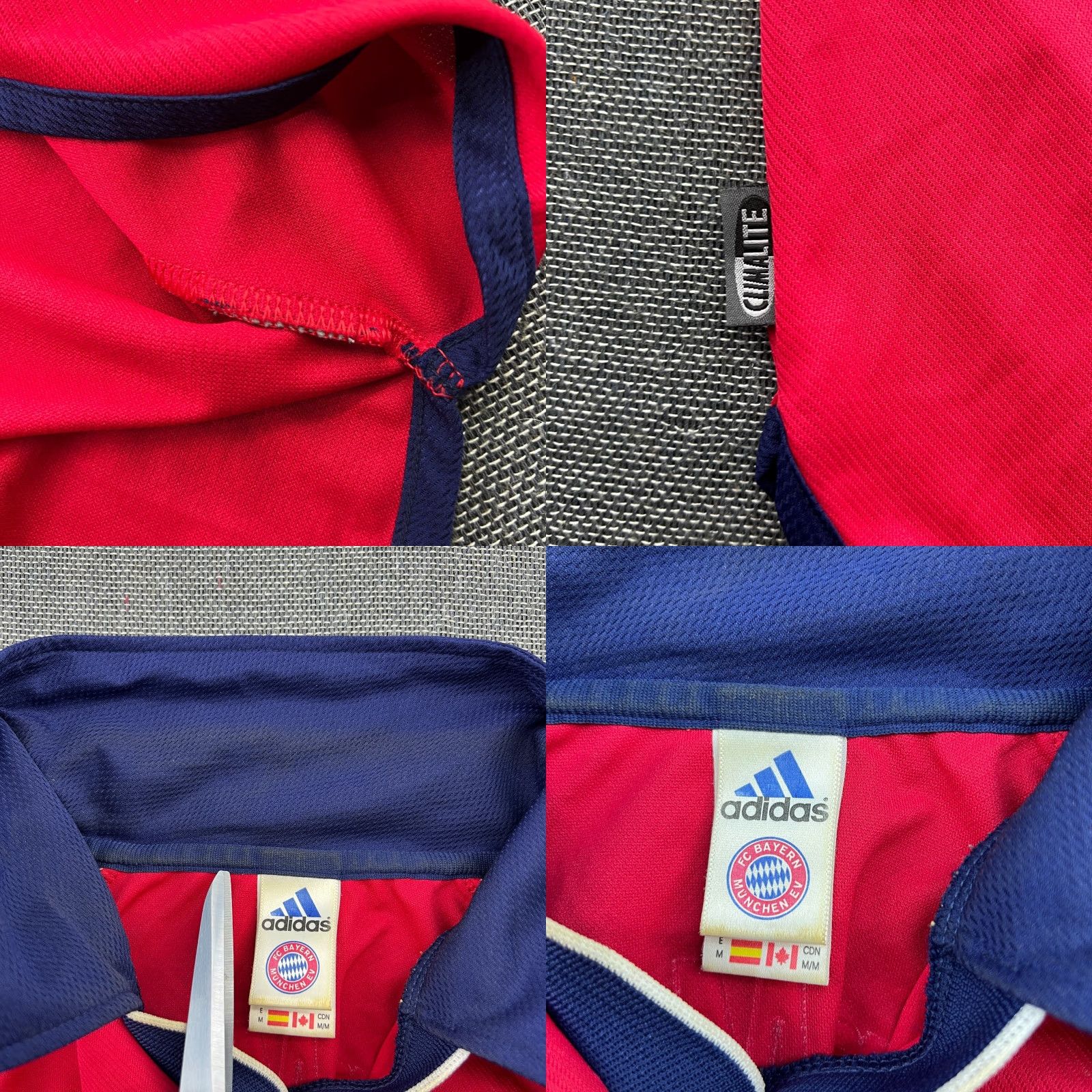 Adidas adidas Bayern Munich 1999 2000 2001 Home Football Jersey Mens Medium Shirt Size US M / EU 48-50 / 2 - 9 Thumbnail