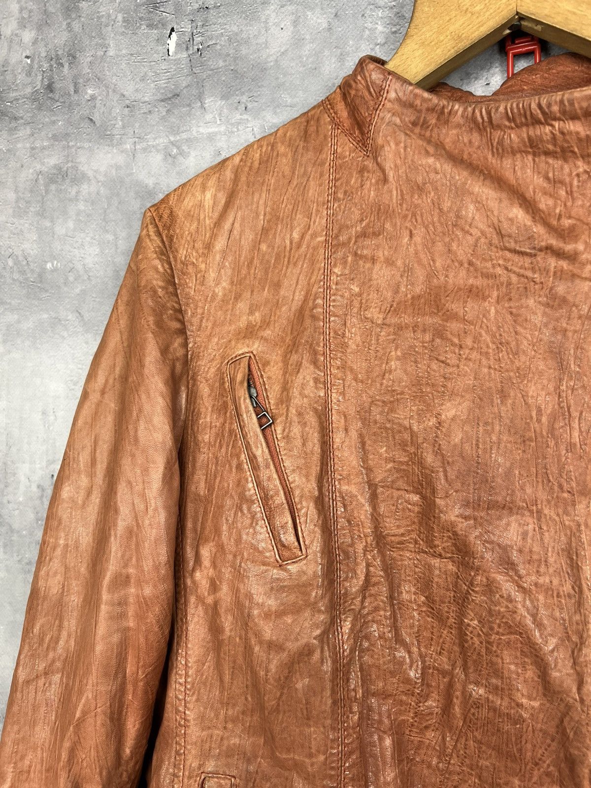 Allsaints All Saints Spitalfields Jacks Place Leather Jacket WMNS US8 Size M / US 6-8 / IT 42-44 - 10 Thumbnail