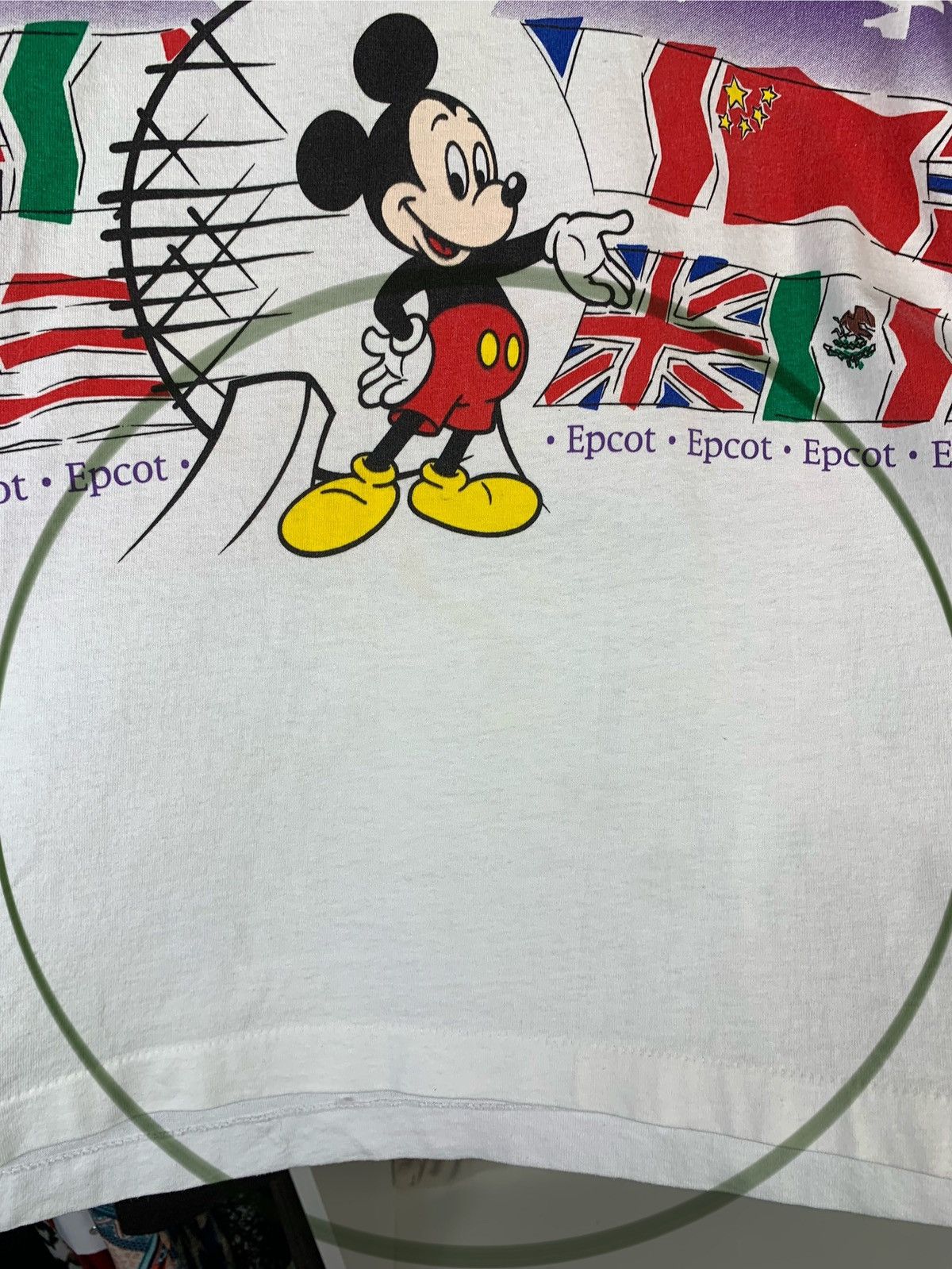 Mickey Mouse Vintage Mickey Mouse Single Stitch T-shirt Made in USA Size US XL / EU 56 / 4 - 24 Thumbnail