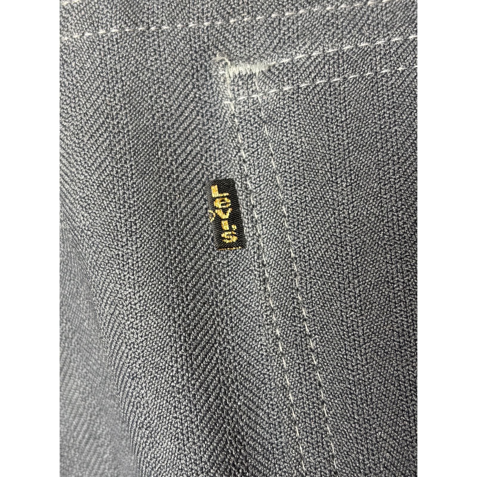 Levi's New Vintag 70s Levi’s Sta-Prest Grey Dress Retro Pants 34x30 Size US 34 / EU 50 - 3 Thumbnail