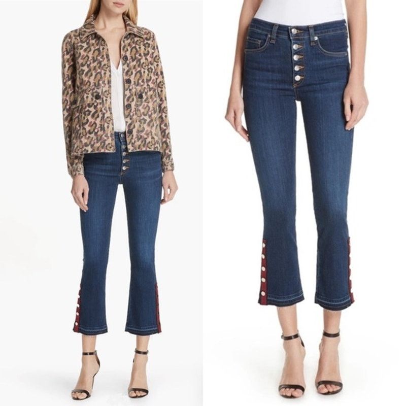 Veronica Beard Veronica Beard Bootcut Blue Jeans | Size 31 Size 31" - 10 Thumbnail