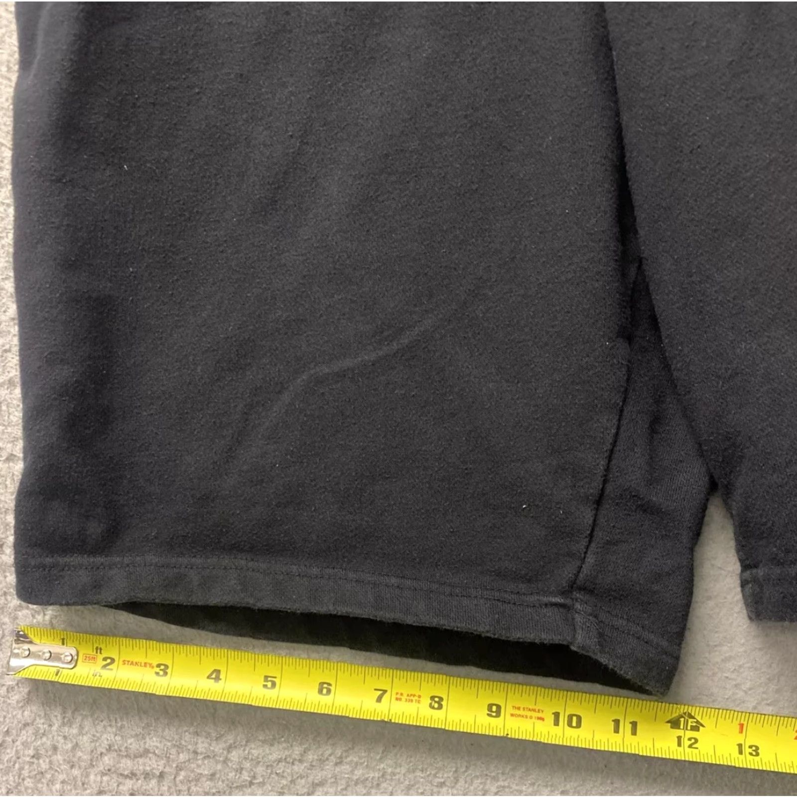 Champion Champion Mens Short L Black Basketball Gym Logo Embroidered Fleece Pocket/113-7 Size US 33 - 6 Thumbnail