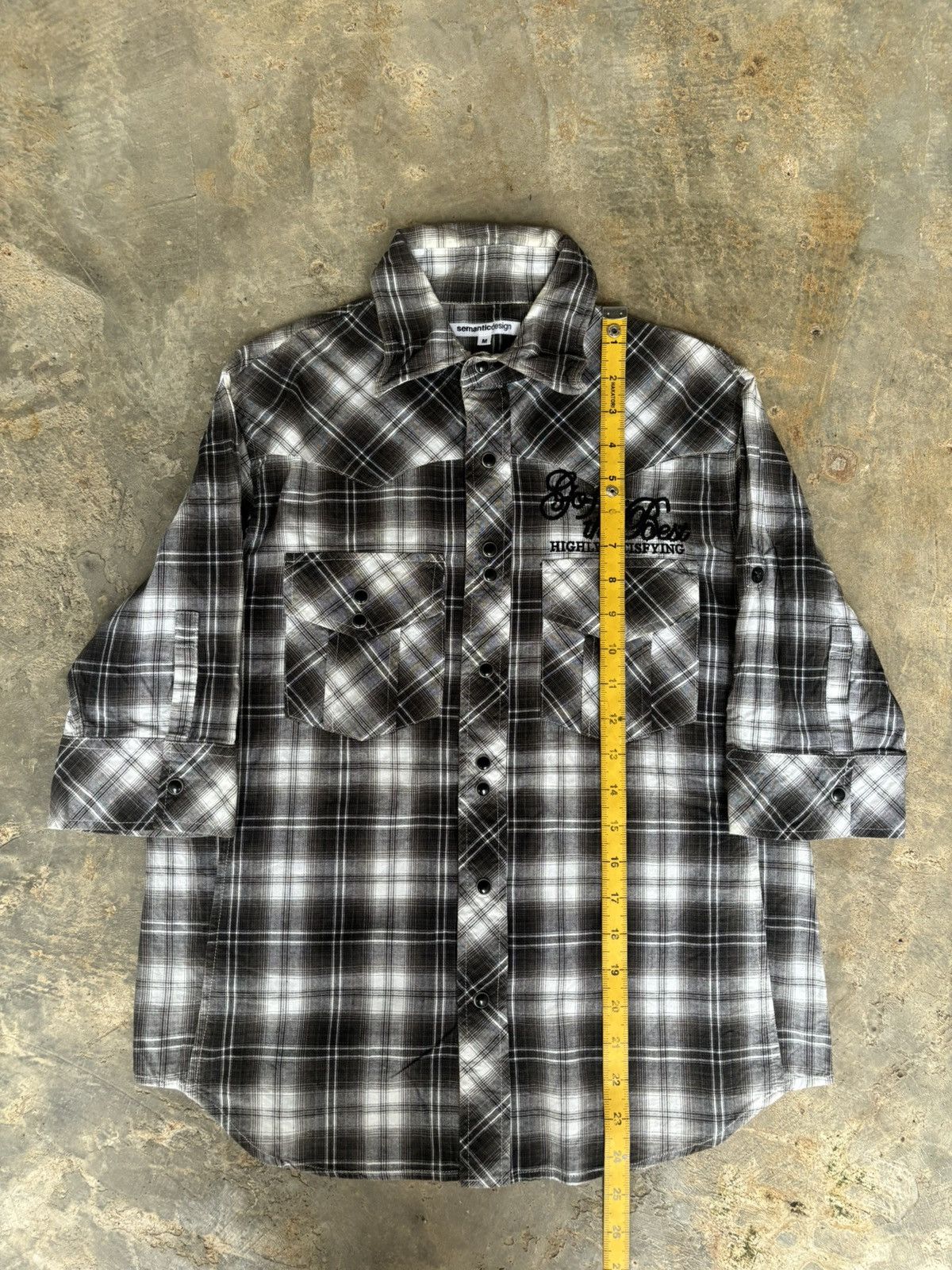 Hysteric Glamour Y2k Semanticdesign Skull Ifsixwasnine Punk Style Shirt Size US M / EU 48-50 / 2 - 12 Thumbnail