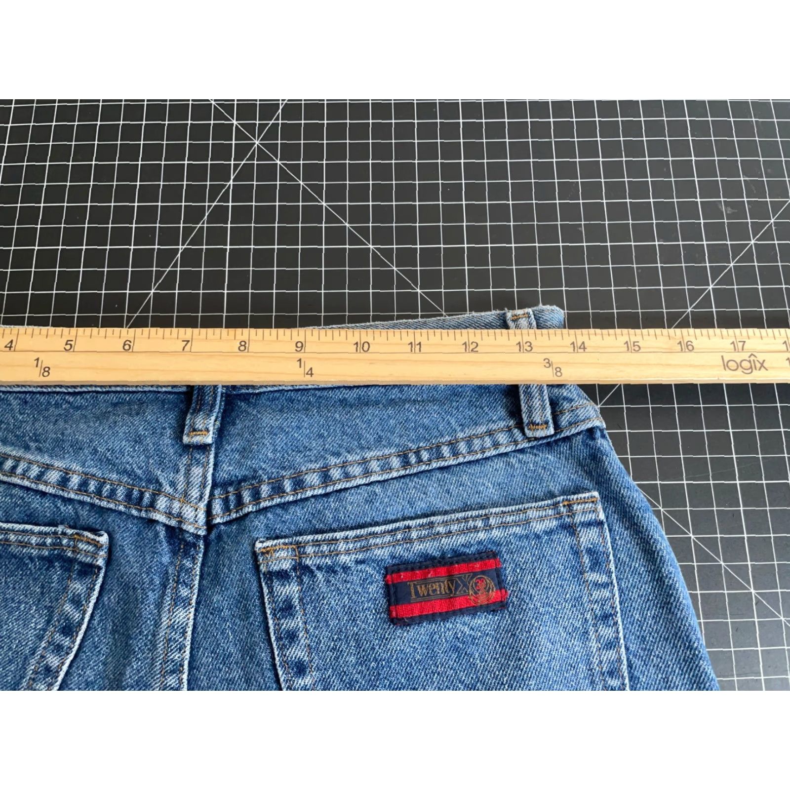 Wrangler Wrangler 20X Slim Fit Bootcut Jeans Men’s 28 x 34 Blue Denim 90s Cowboy Size US 28 / EU 44 - 5 Thumbnail