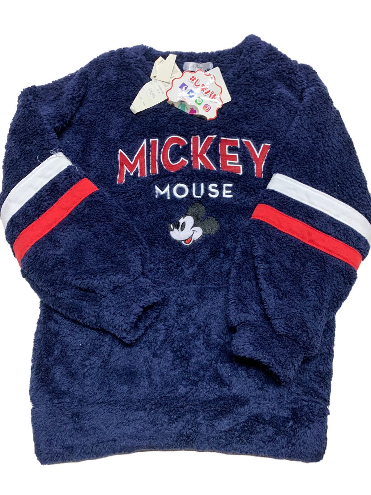 Japanese Brand × Mickey Mouse Mickey Mouse fleece sweatshirt women’s fashion Size S / US 4 / IT 40 - 4 Thumbnail