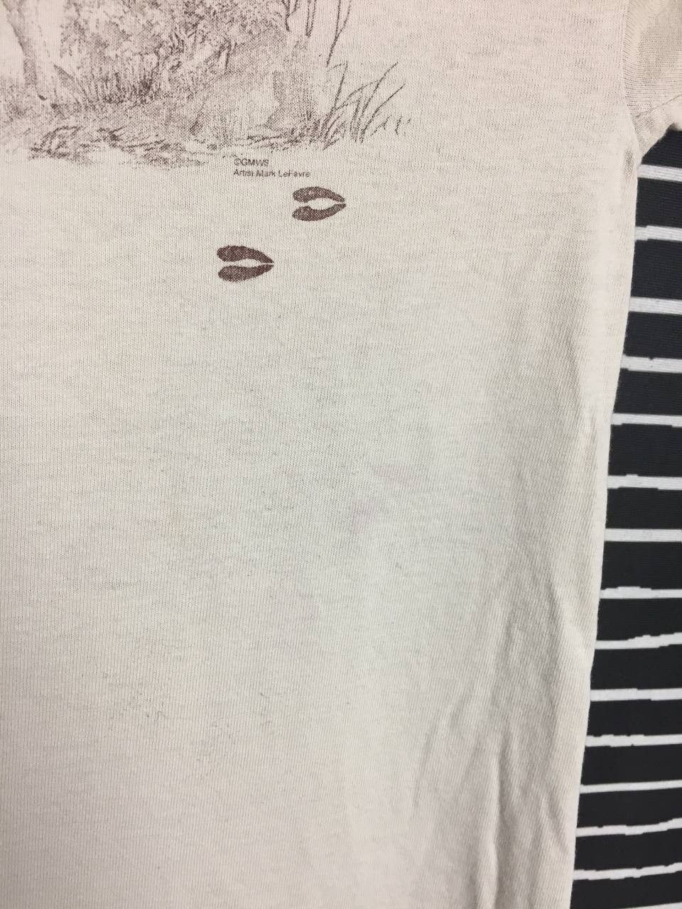 Habitat × Vintage Vtg Y2K Mule Deer Wyoming's Wildlife Worth The Watching Tee Size US L / EU 52-54 / 3 - 5 Thumbnail