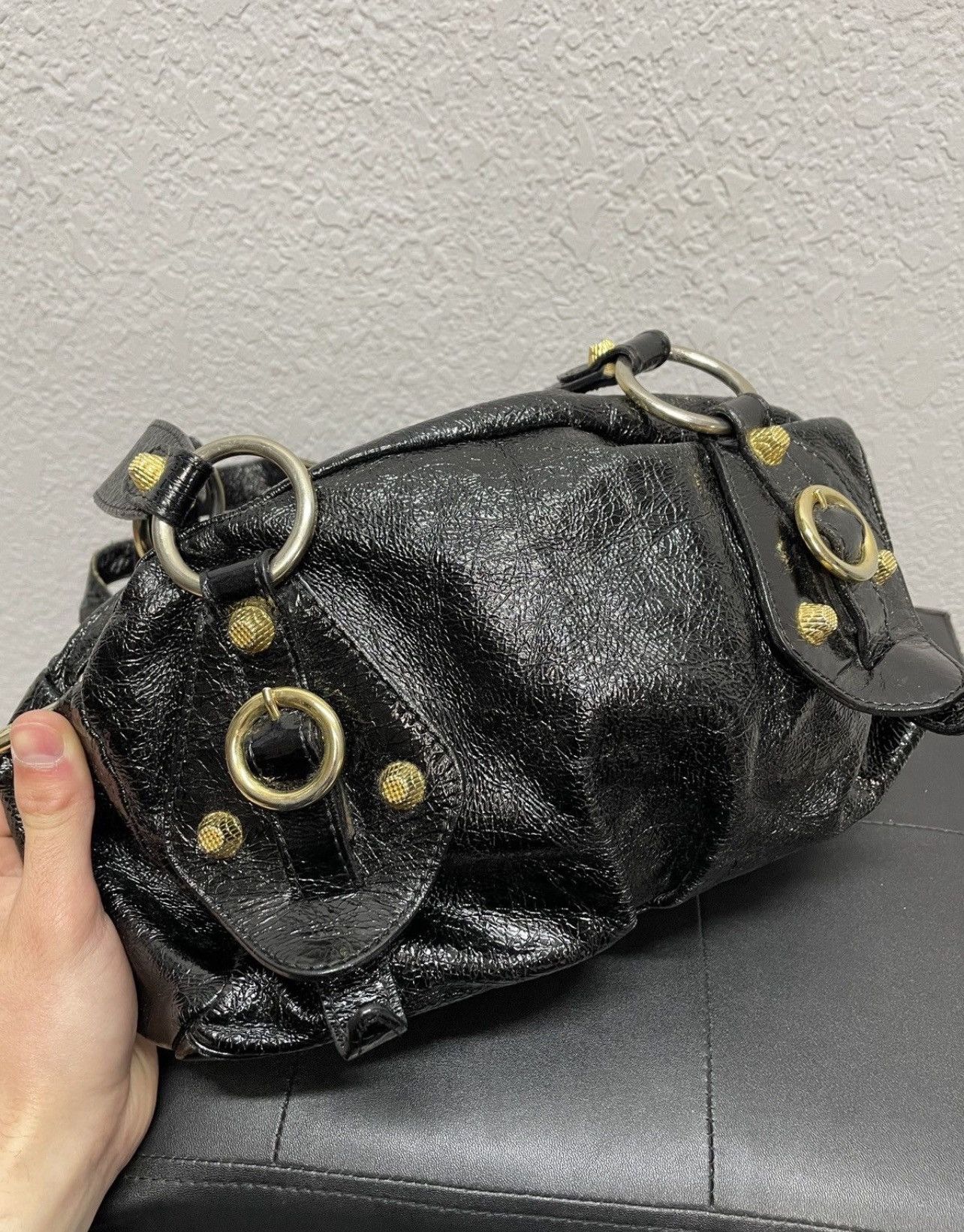KMRii Vintage Y2K If Six Was Nine Like Kmrii Leather Bag Size ONE SIZE - 11 Thumbnail