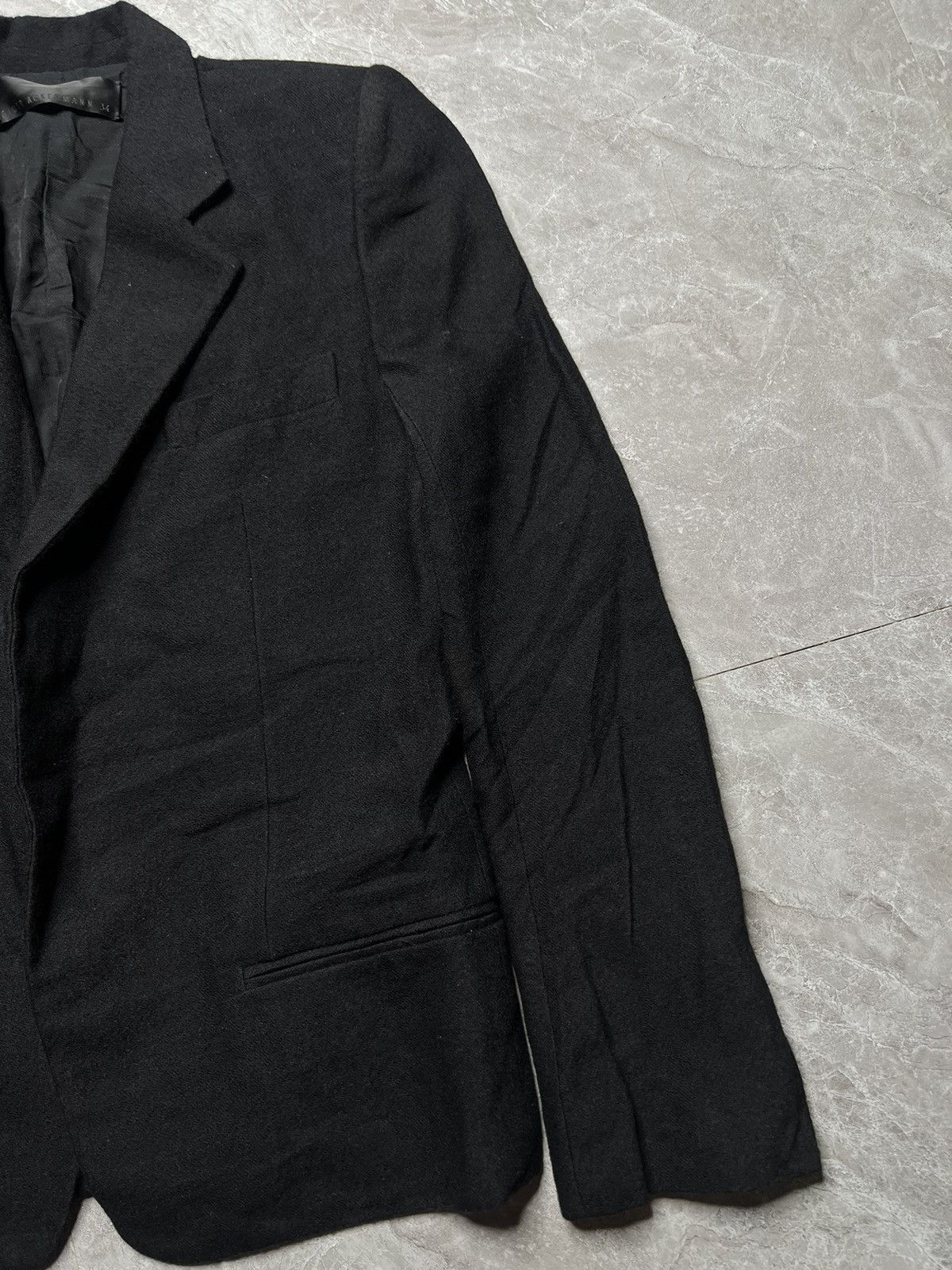 Haider Ackermann Haider Ackermann Single Button Cropped Blazer Size XXS / US 00 / IT 34 - 2 Thumbnail