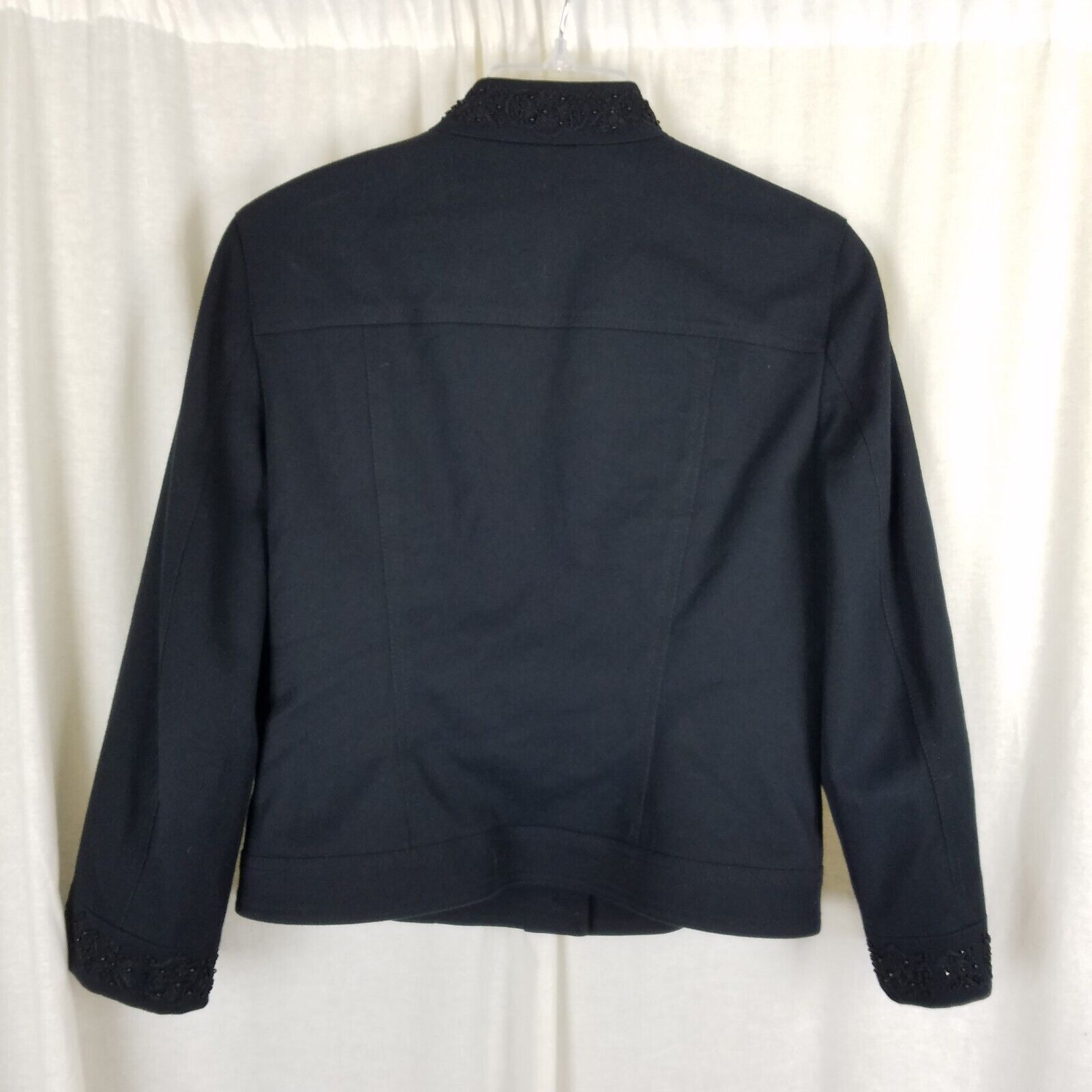 Vintage Vtg Talbots Collection Italian Fabric Tuxedo Blazer Jacket 8 Size M / US 6-8 / IT 42-44 - 4 Thumbnail