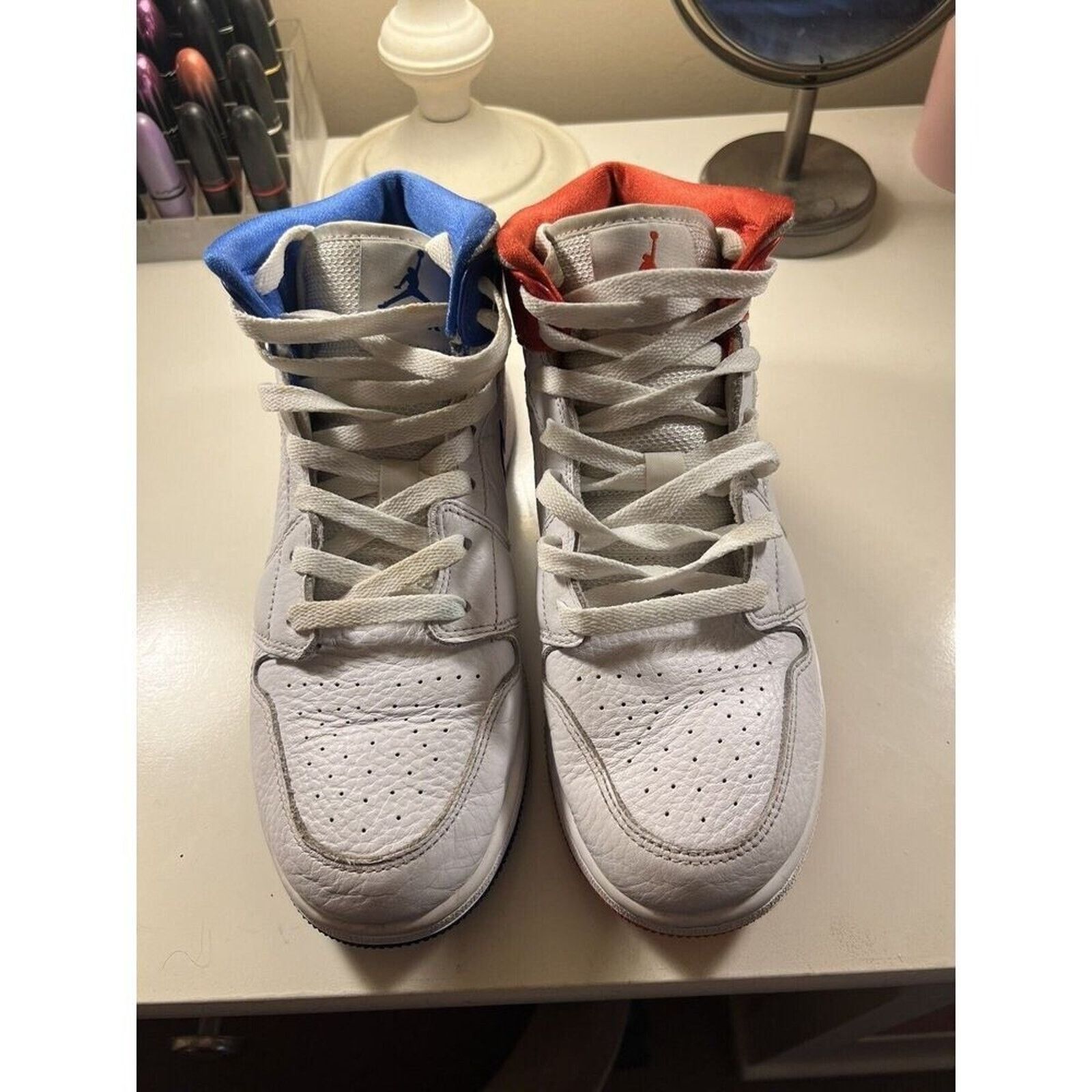 Nike Nike Air Jordan 1 Mid SE 85 White MultiColor Size 7Y Size US 7 / EU 40 - 7 Thumbnail