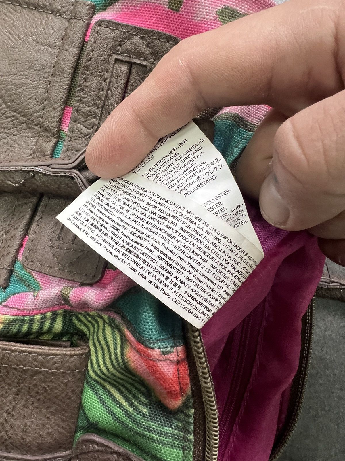 Designer × Desigual Jean Paul Gaultier JPG style Desigual Vintage crazy bag Size ONE SIZE - 17 Thumbnail