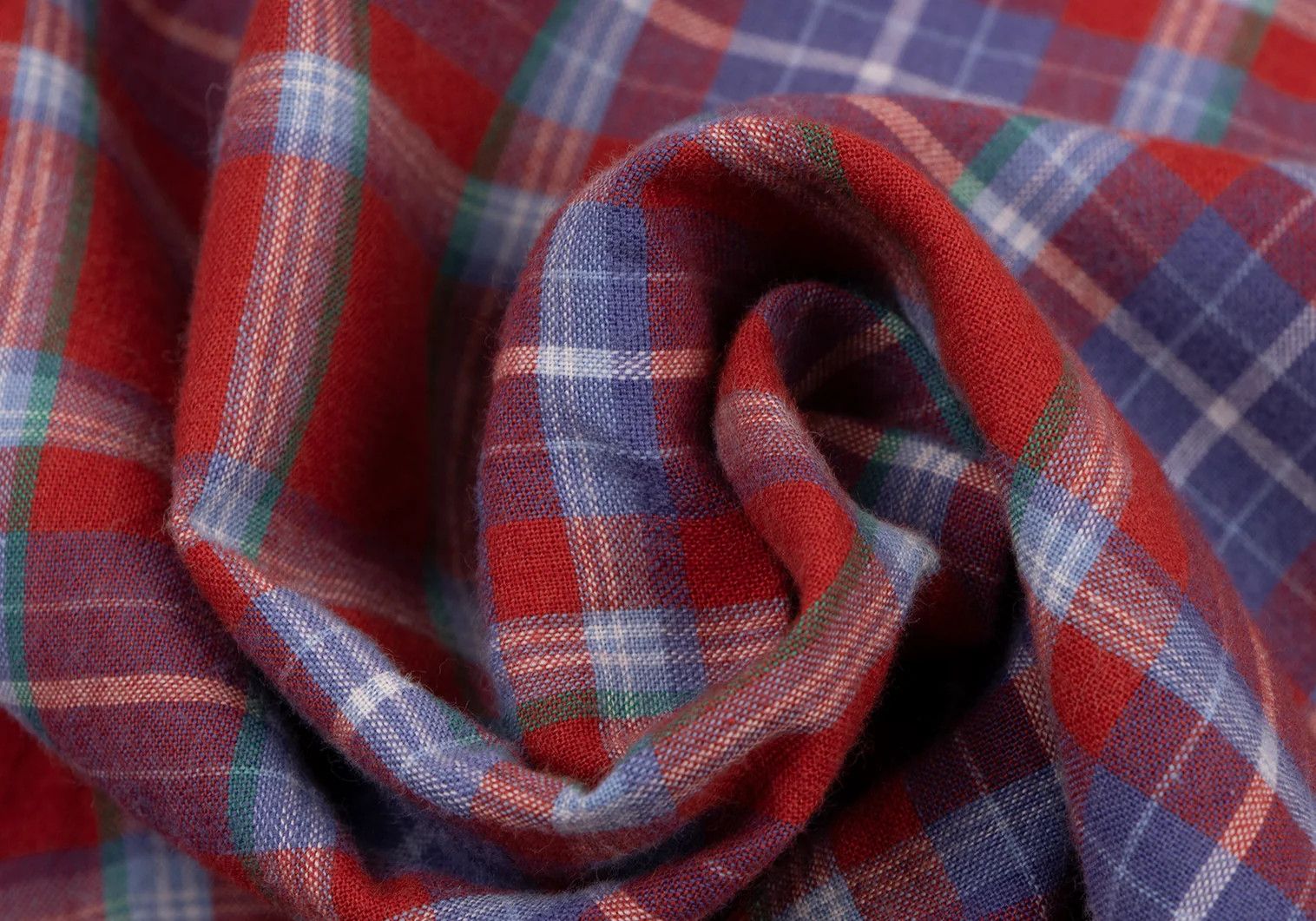 Junya Watanabe Block Check Short Sleeve Pullover Shirt in Red and Blue Size US M / EU 48-50 / 2 - 15 Thumbnail