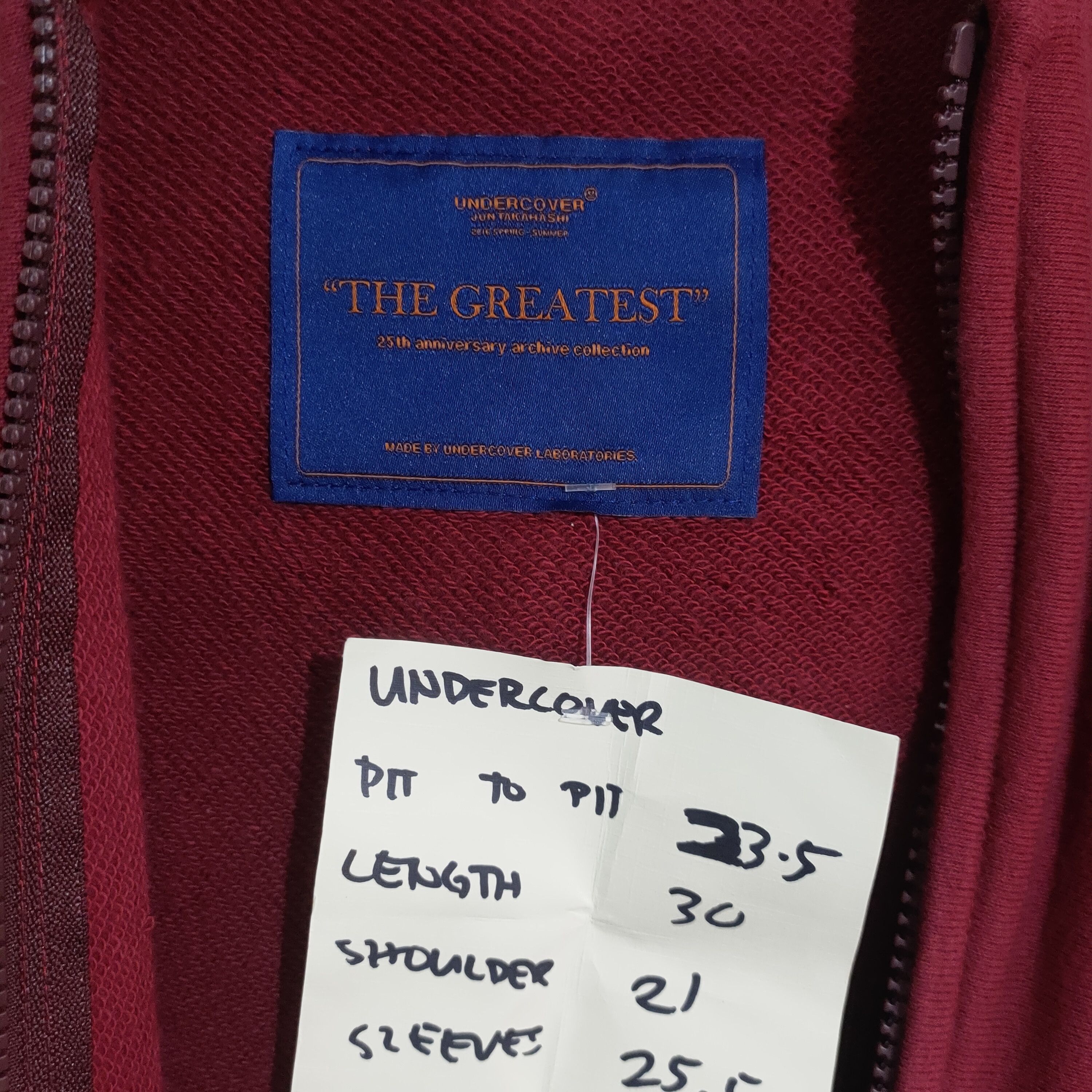 Jun Takahashi × Undercover UNDERCOVER One of the part of "THE GREATEST" Collection Size US XL / EU 56 / 4 - 8 Thumbnail
