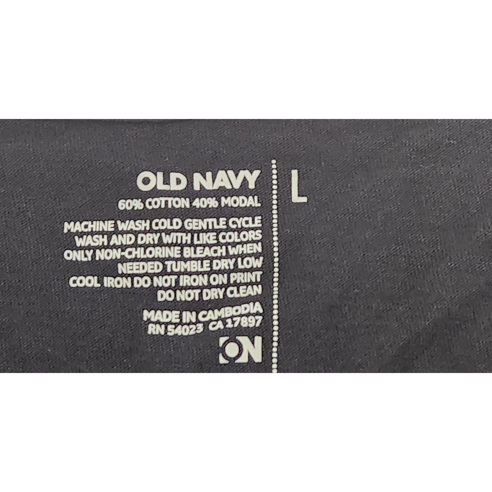 Old Navy Old Navy Black Draped Neckline Long Ruched Sleeves Top Large Size L / US 10 / IT 46 - 6 Thumbnail