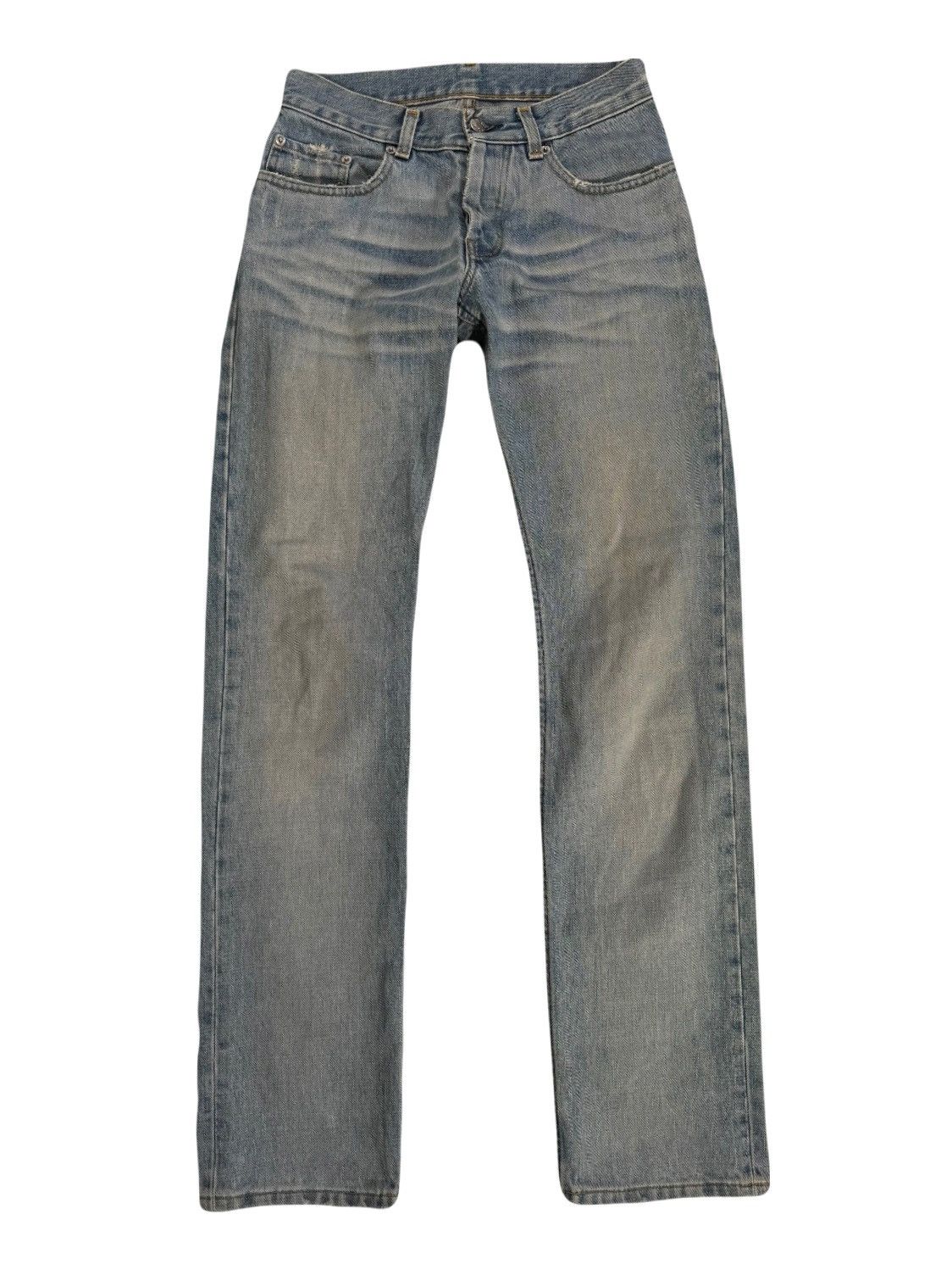 image of Helmut Lang Vintage Clean Broken Denim in Blue, Men's (Size 30)