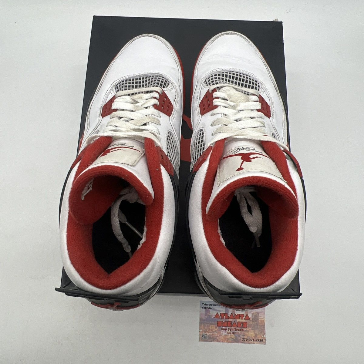 Jordan Brand Air Jordan 4 fire red Size US 9.5 / EU 42-43 - 7 Thumbnail