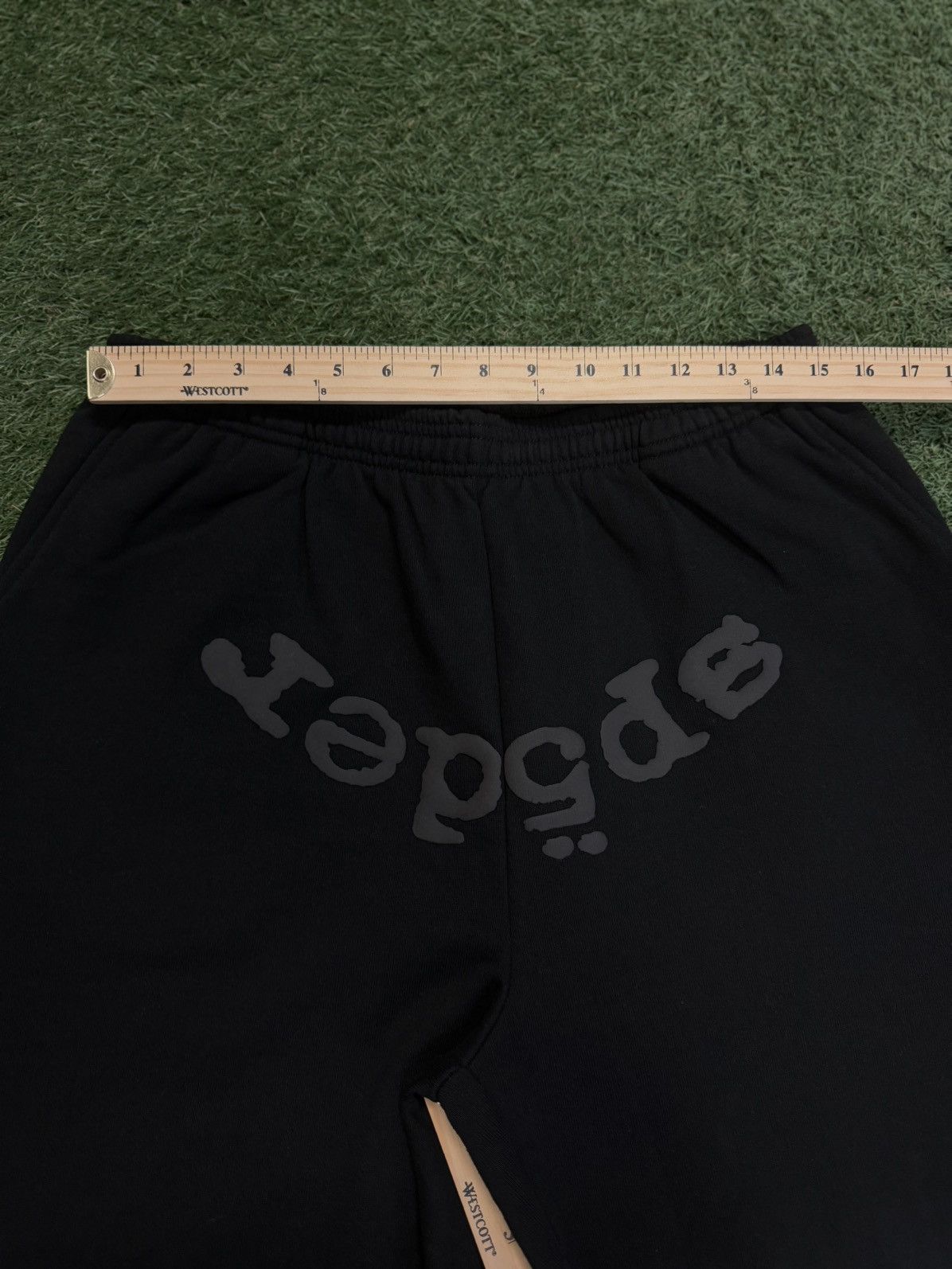 Sp5der Sp5der Worldwide Sweatpants Size XL Black (2025) (NEW) Size US 34 / EU 50 - 13 Thumbnail