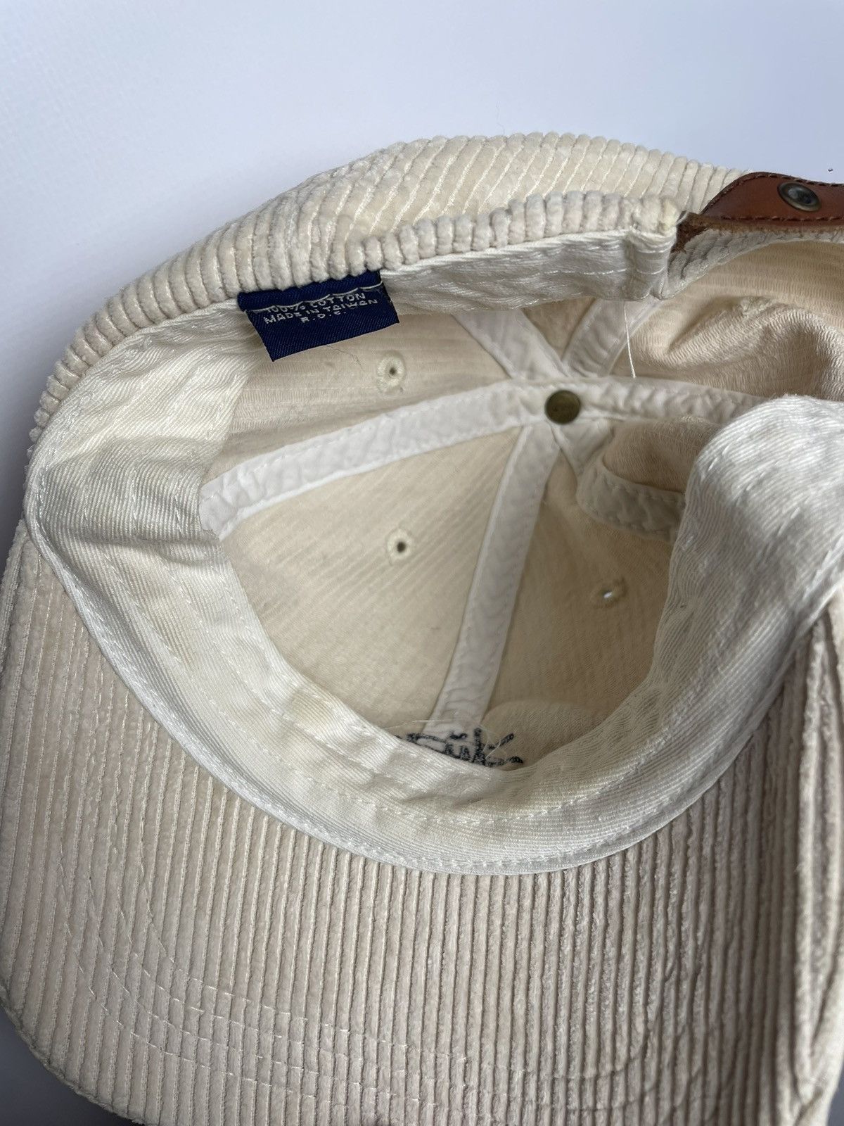 Stussy × Vintage RARE STUSSY Corduroy vintage cap Size ONE SIZE - 7 Thumbnail