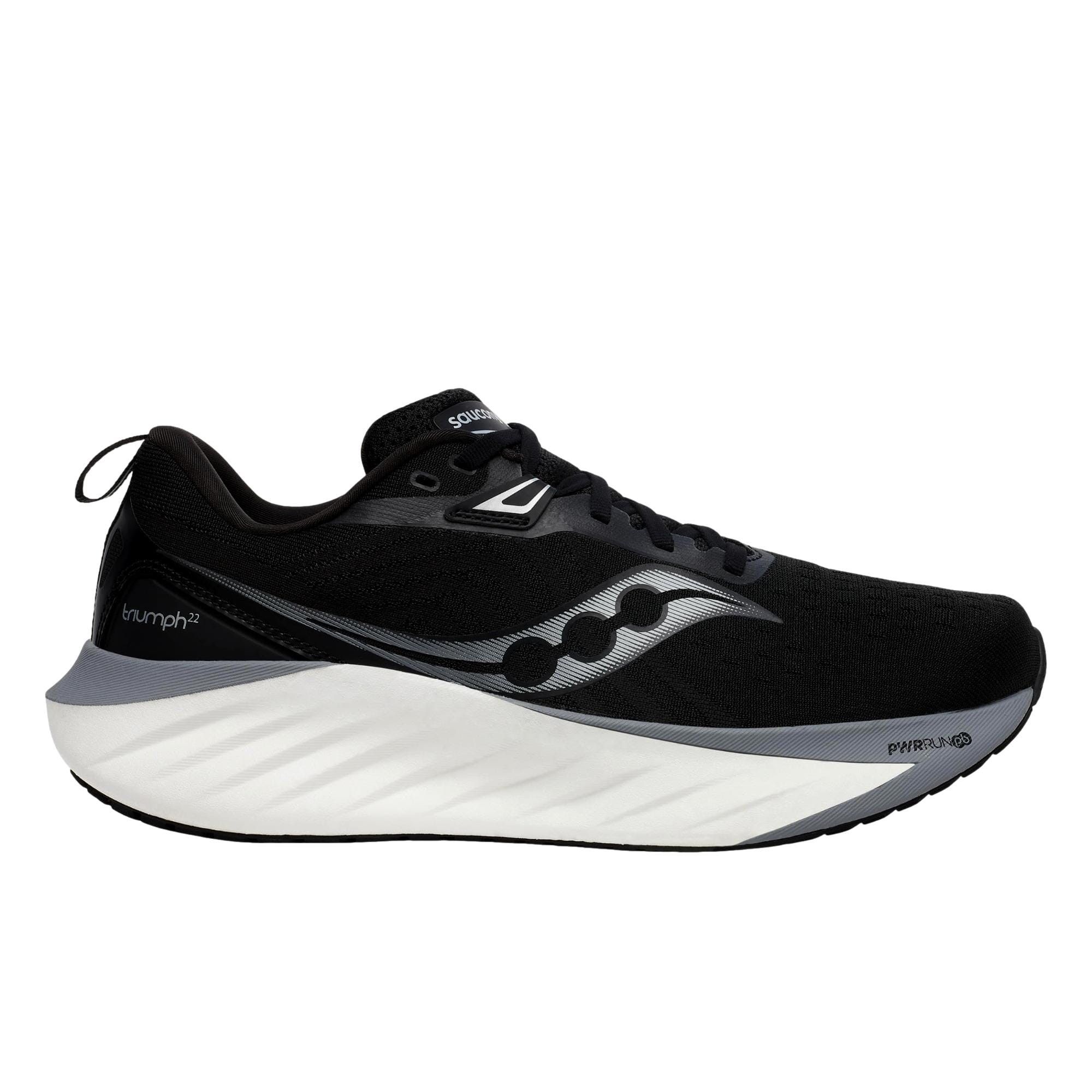 Saucony Triumph 22 Black / White S20964-200 Size US 8.5 / EU 41-42 - 1 Thumbnail