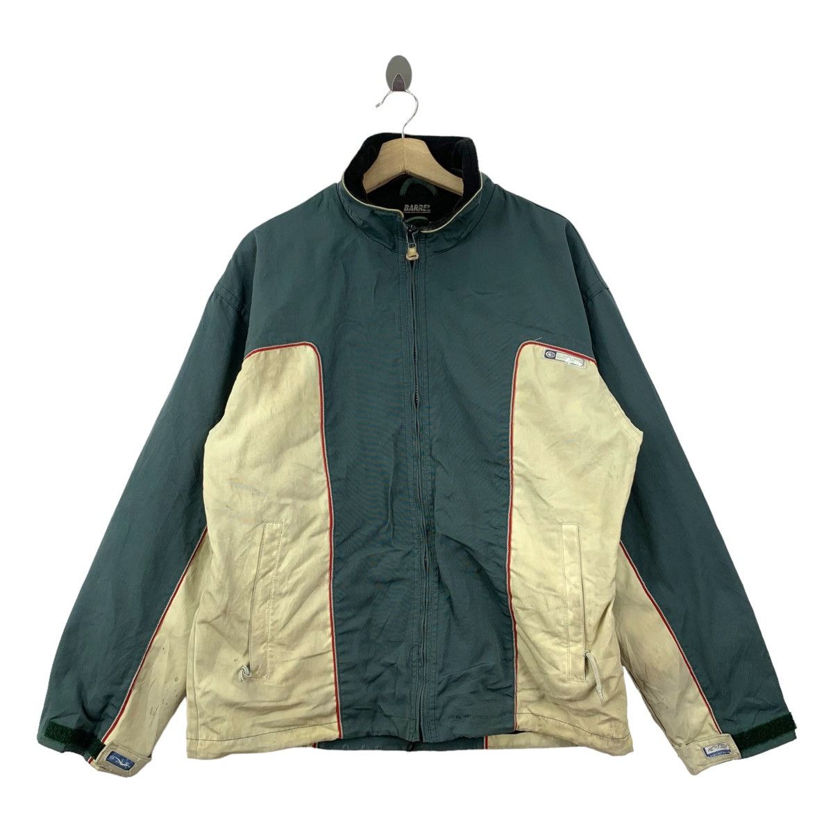 Vintage Vintage KICKS Outdoor Sportswear Winter Zipper Jacket Size US L / EU 52-54 / 3 - 1 Thumbnail