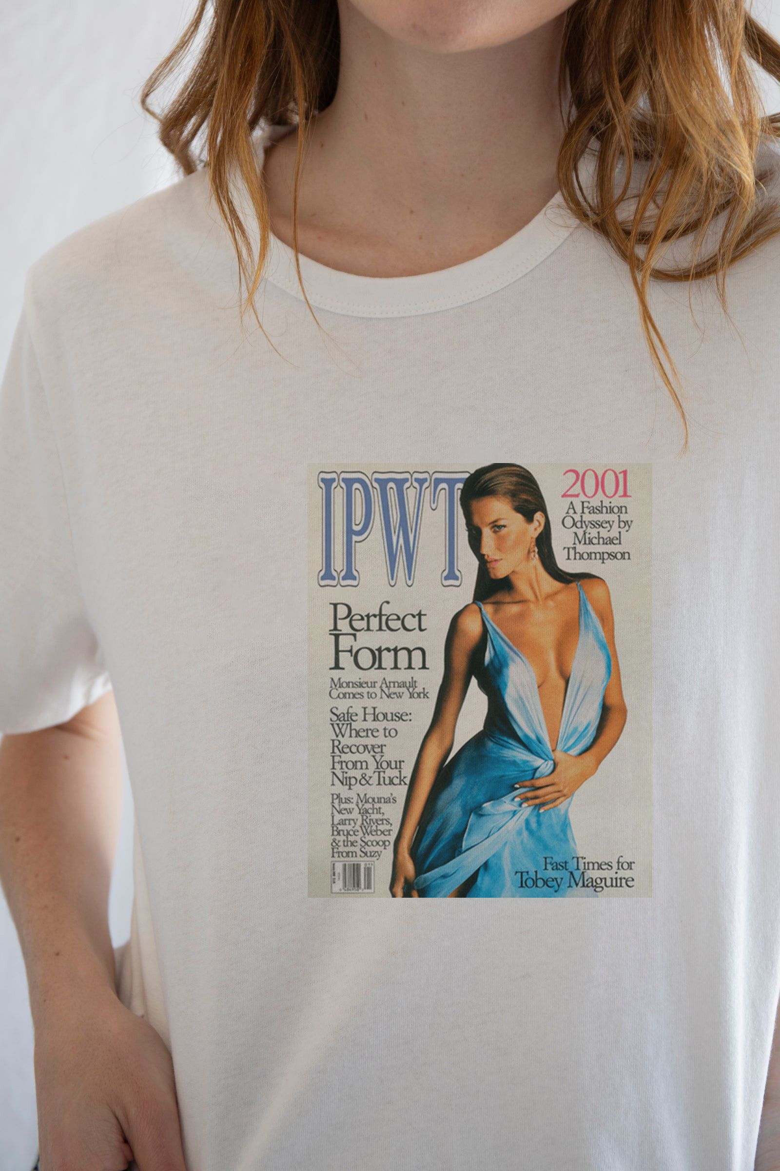 Vintage Perfect Form Tee | Art Meets Alignment Size M / US 6-8 / IT 42-44 - 2 Thumbnail