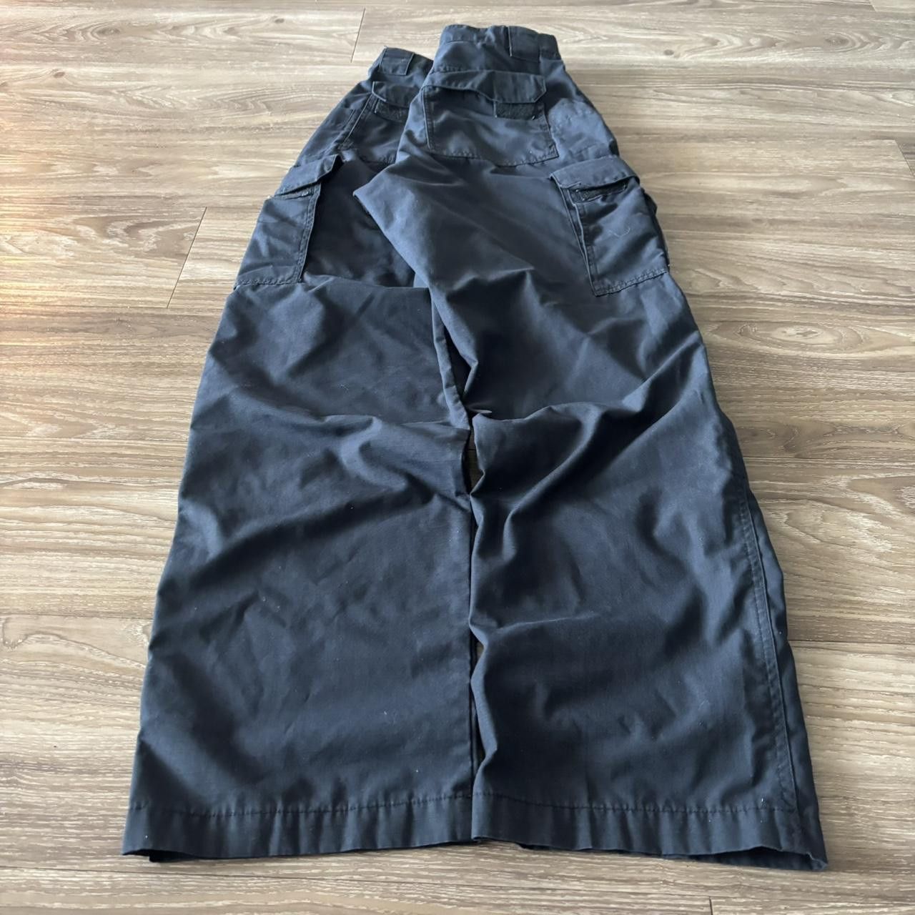 Vintage Crazy Vintage Y2K/2000s Navy Blue Workwear Streetwear Cargo Pants! 30x32 Size US 30 / EU 46 - 4 Thumbnail