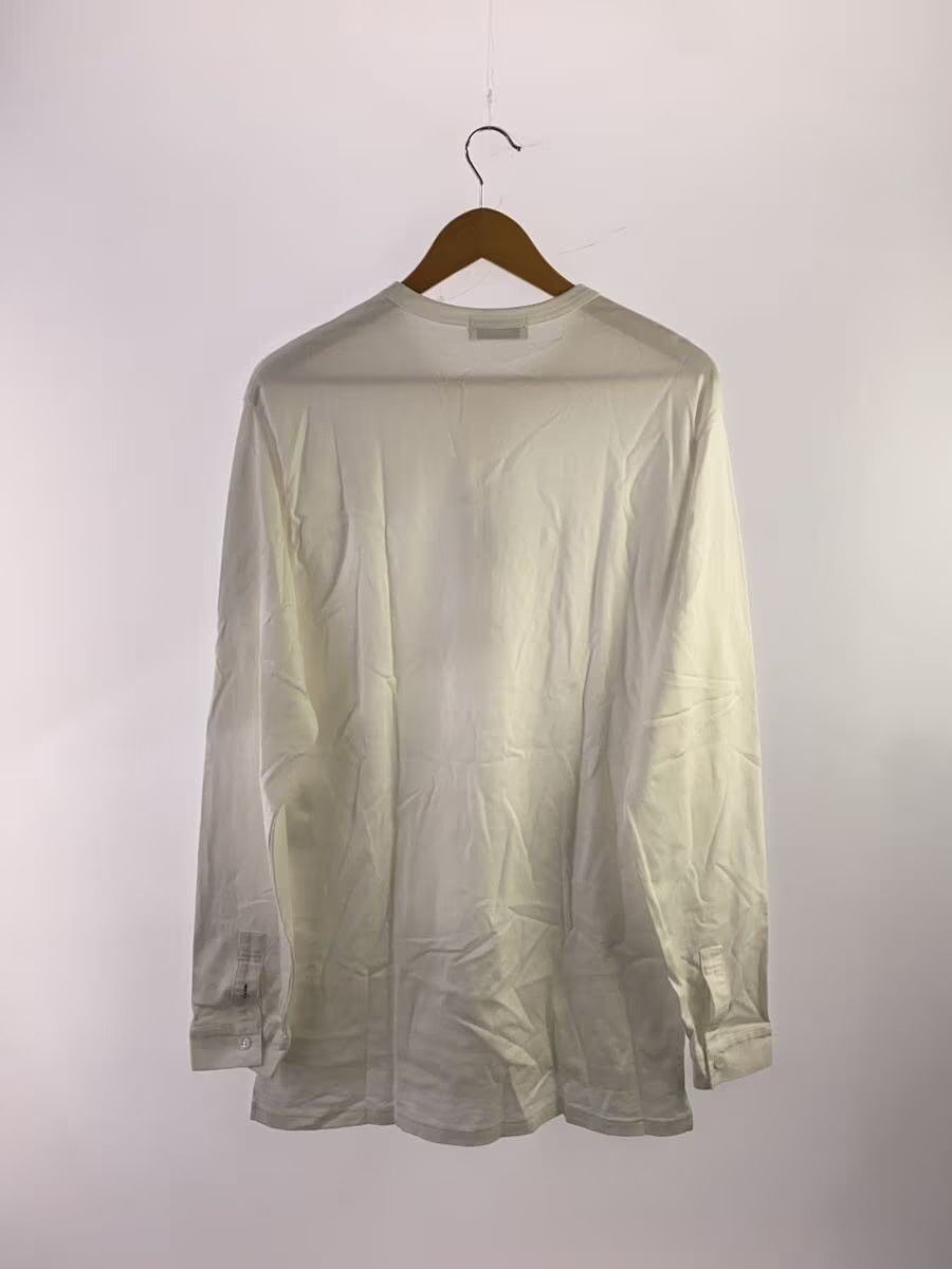 Yohji Yamamoto yohji yamamoto POUR HOMME/Cotton/WHT Long-sleeved T-shirt Size US L / EU 52-54 / 3 - 2 Thumbnail