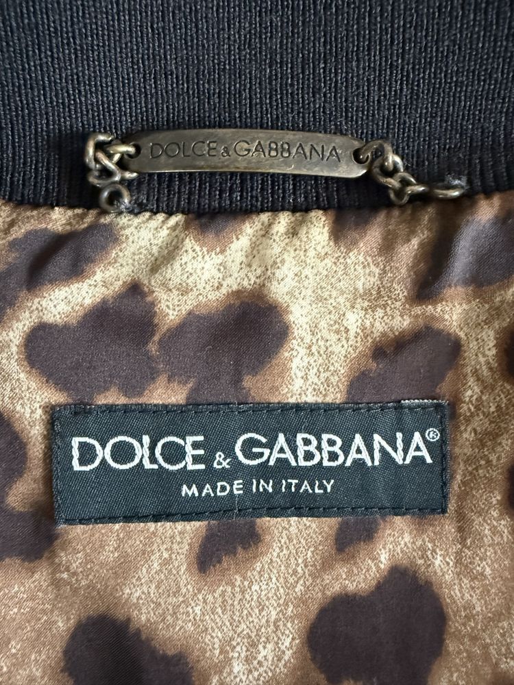 Dolce & Gabbana Dolce Gabbana Leather Jacket Size S / US 4 / IT 40 - 4 Thumbnail