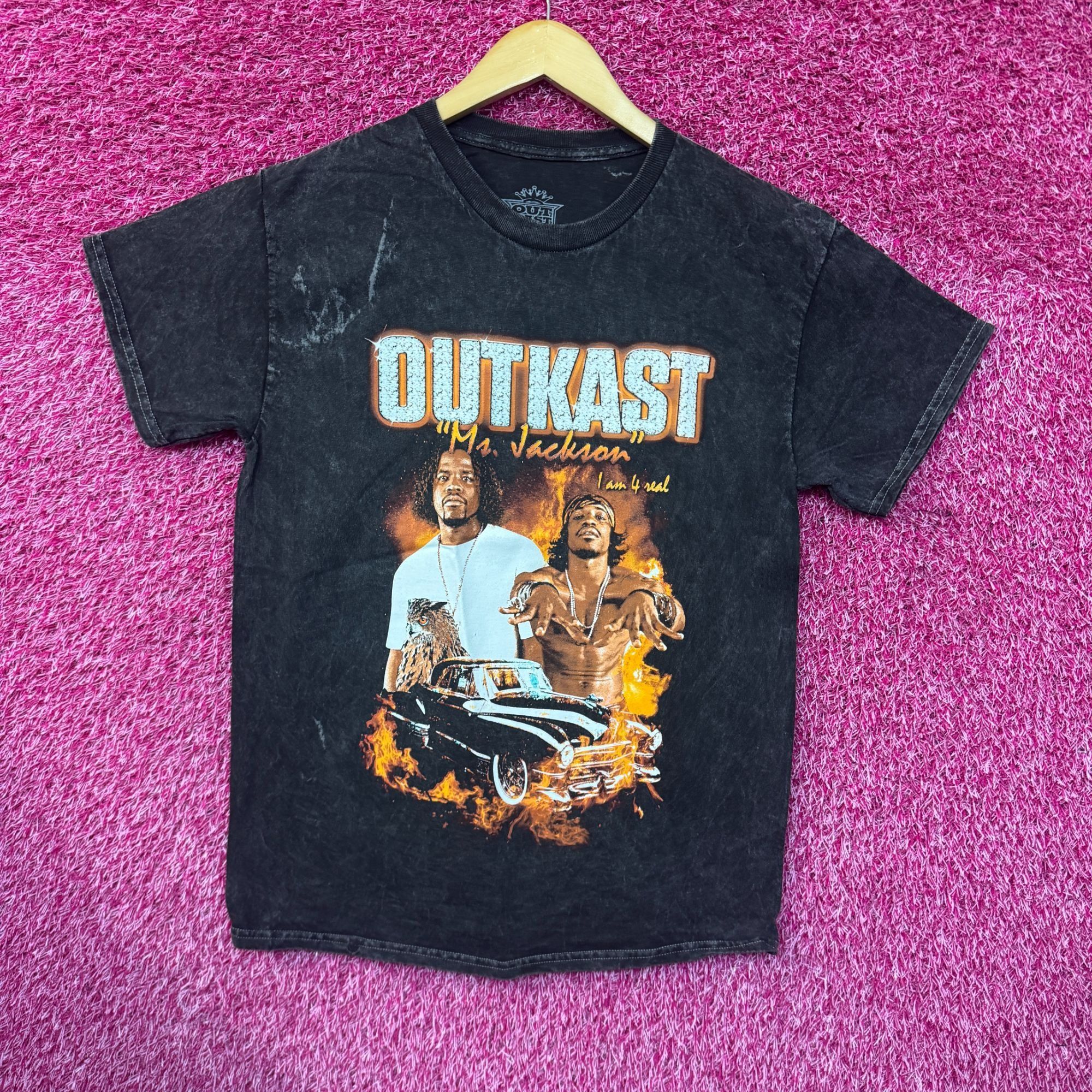 Outkast OutKast Ms Jackson Lyrics Stankonia Album Art Hip Hop Tee M Size US M / EU 48-50 / 2 - 1 Thumbnail