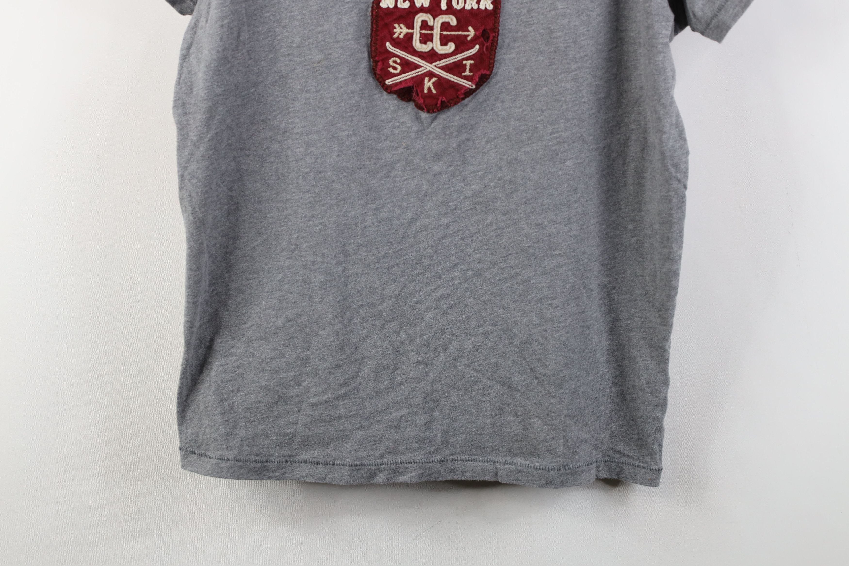 Abercrombie & Fitch Vintage Y2K Abercrombie & Fitch Ski Short Sleeve T-Shirt Size US L / EU 52-54 / 3 - 3 Thumbnail
