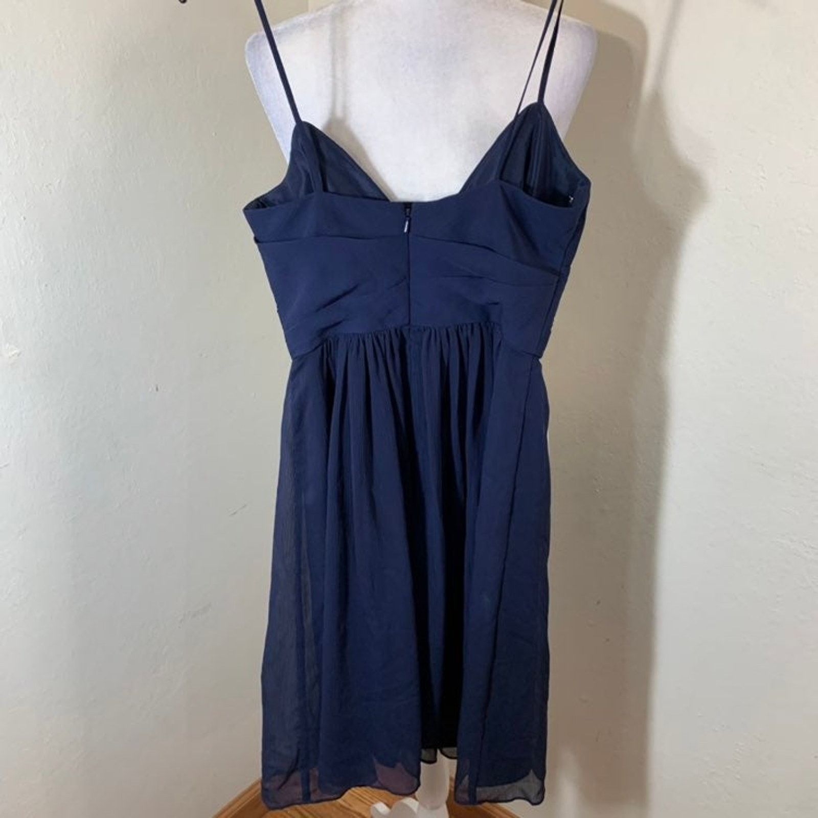 Other David’s Bridal Dress, Blue Chiffon Dress size 0 Size XS / US 0-2 / IT 36-38 - 5 Thumbnail